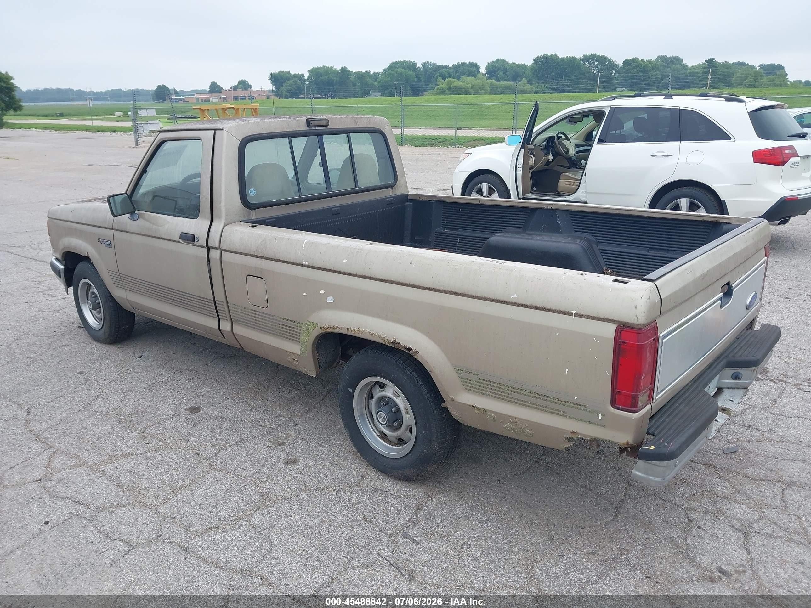 1991 Ford Ranger   Brown vin: 1FTCR10U5MUB40491