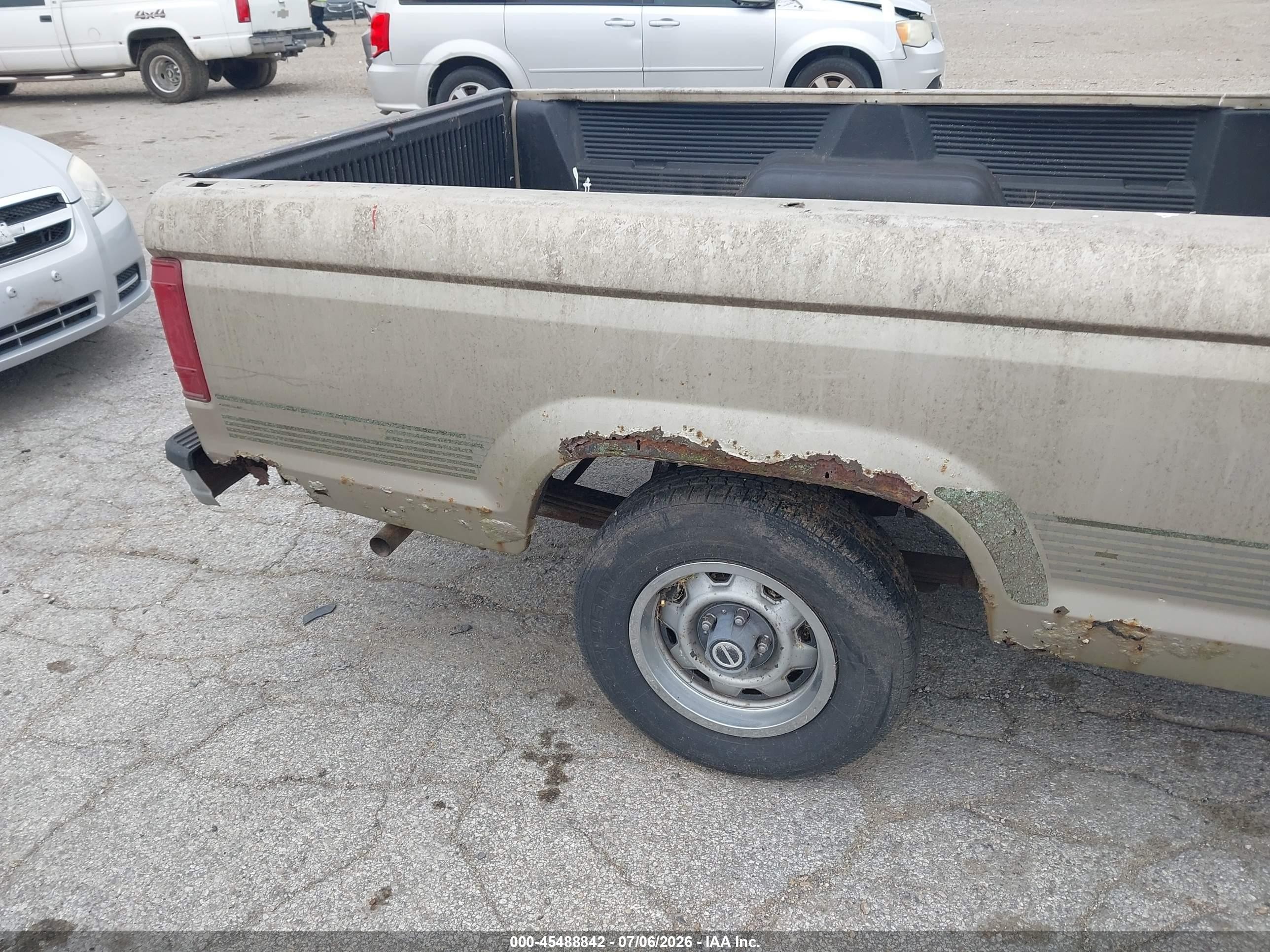 1991 Ford Ranger   Brown vin: 1FTCR10U5MUB40491