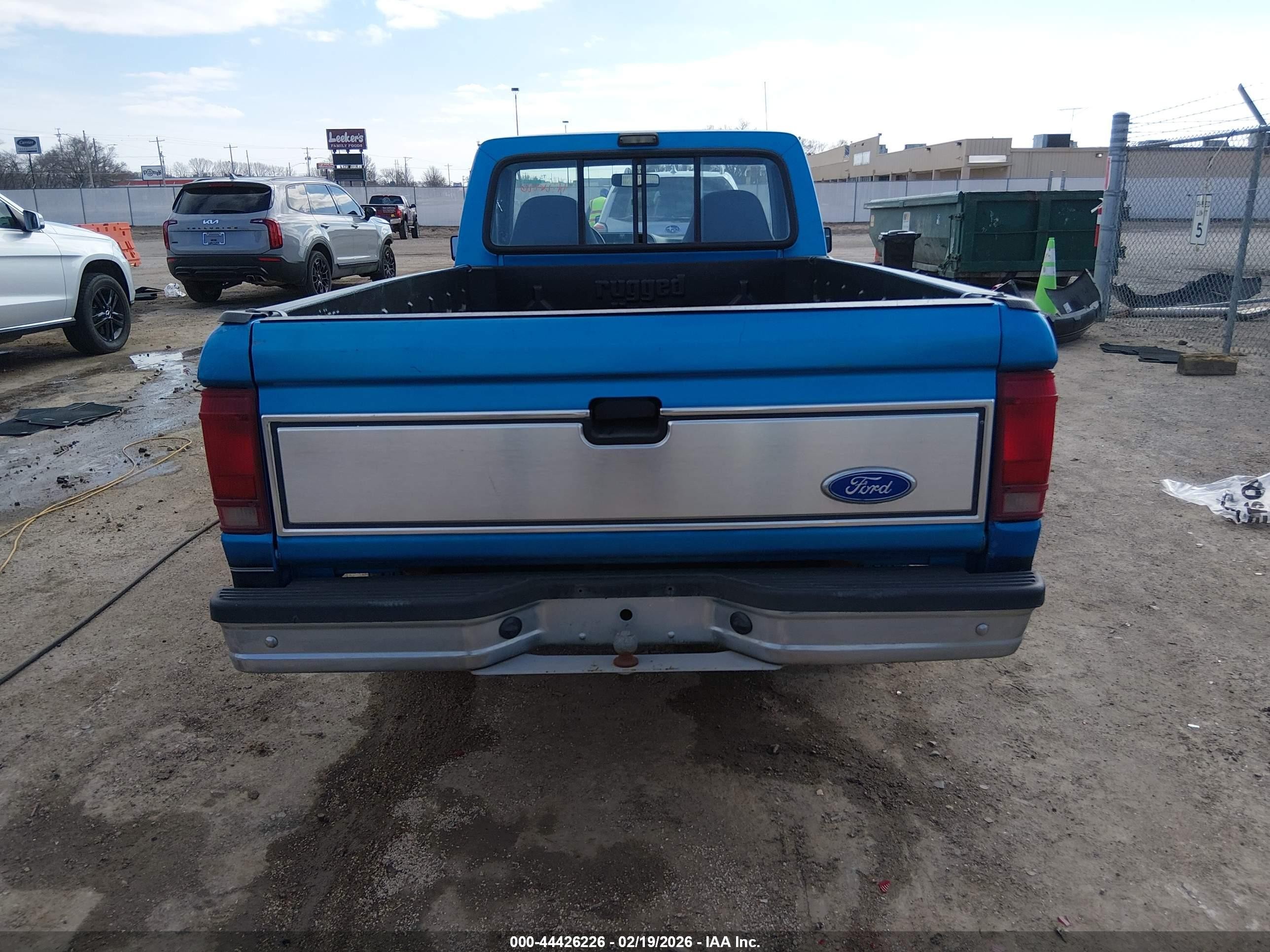 1992 Ford Ranger   Синий vin: 1FTCR10U5NPA88781