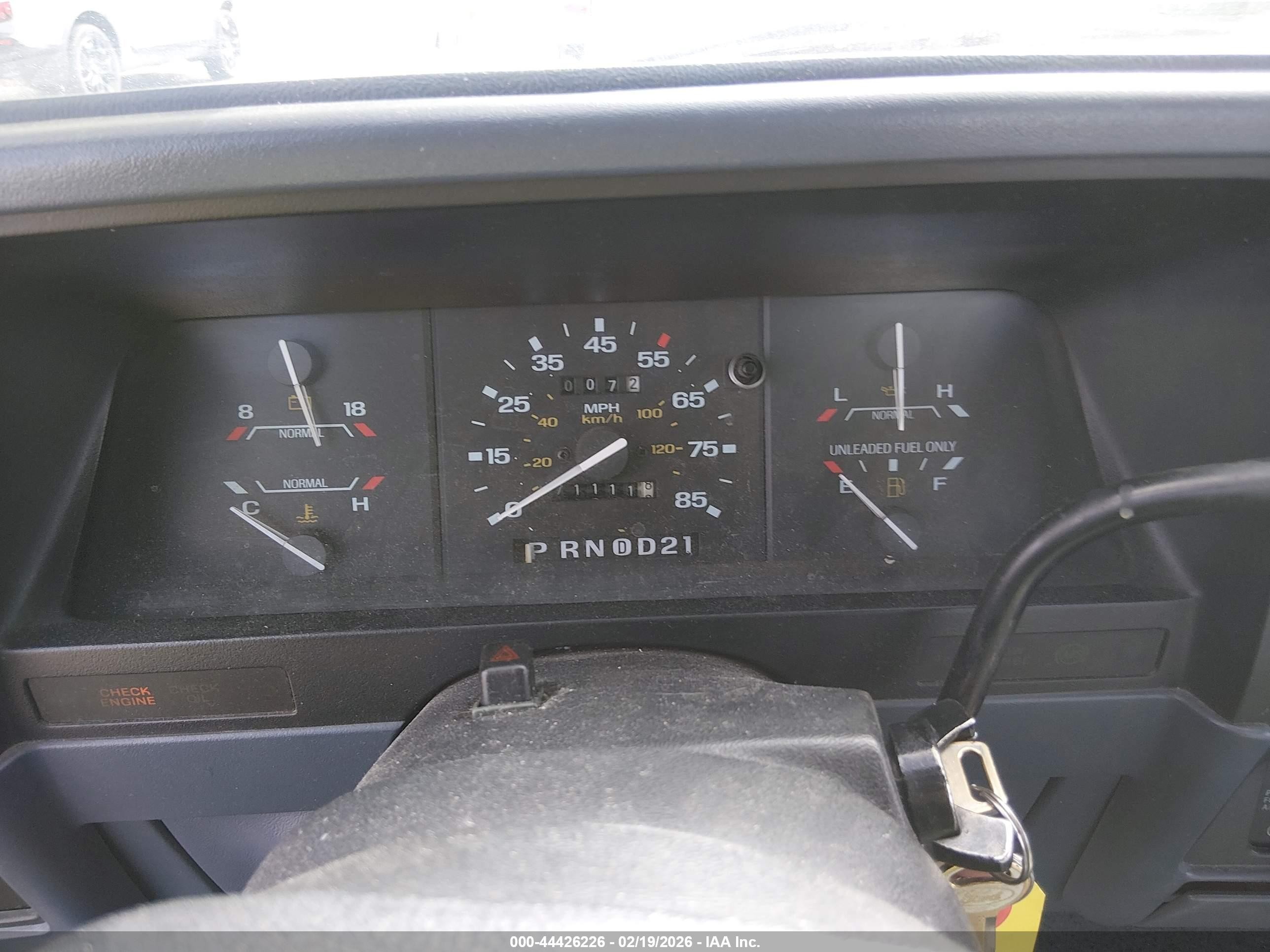 1992 Ford Ranger   Синий vin: 1FTCR10U5NPA88781