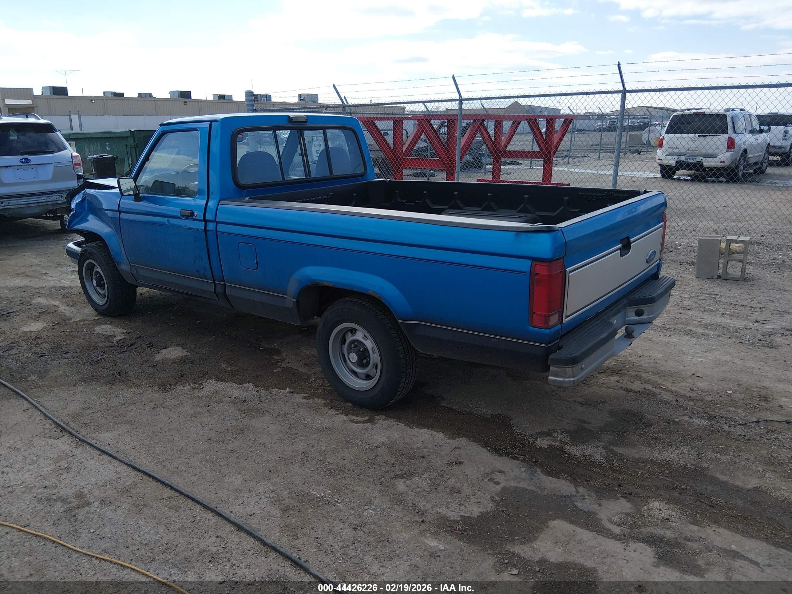 1992 Ford Ranger   Синий vin: 1FTCR10U5NPA88781