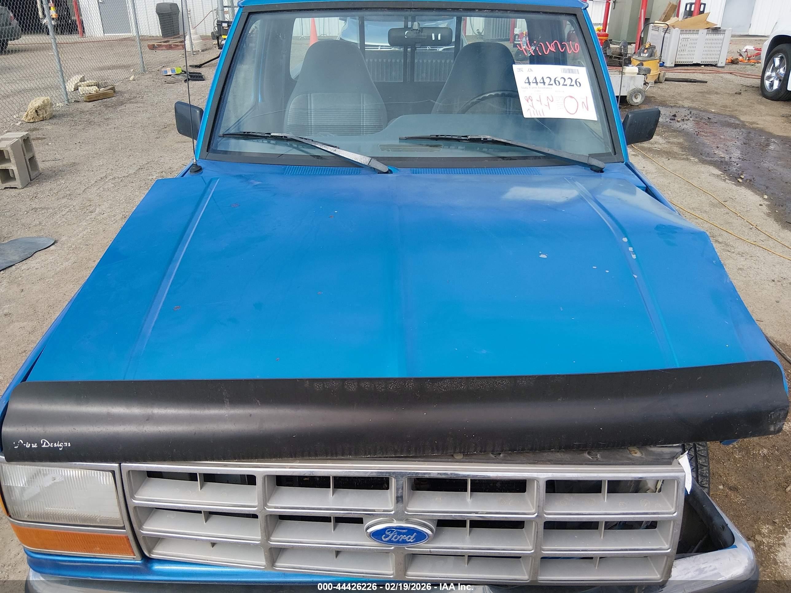 1992 Ford Ranger   Синий vin: 1FTCR10U5NPA88781