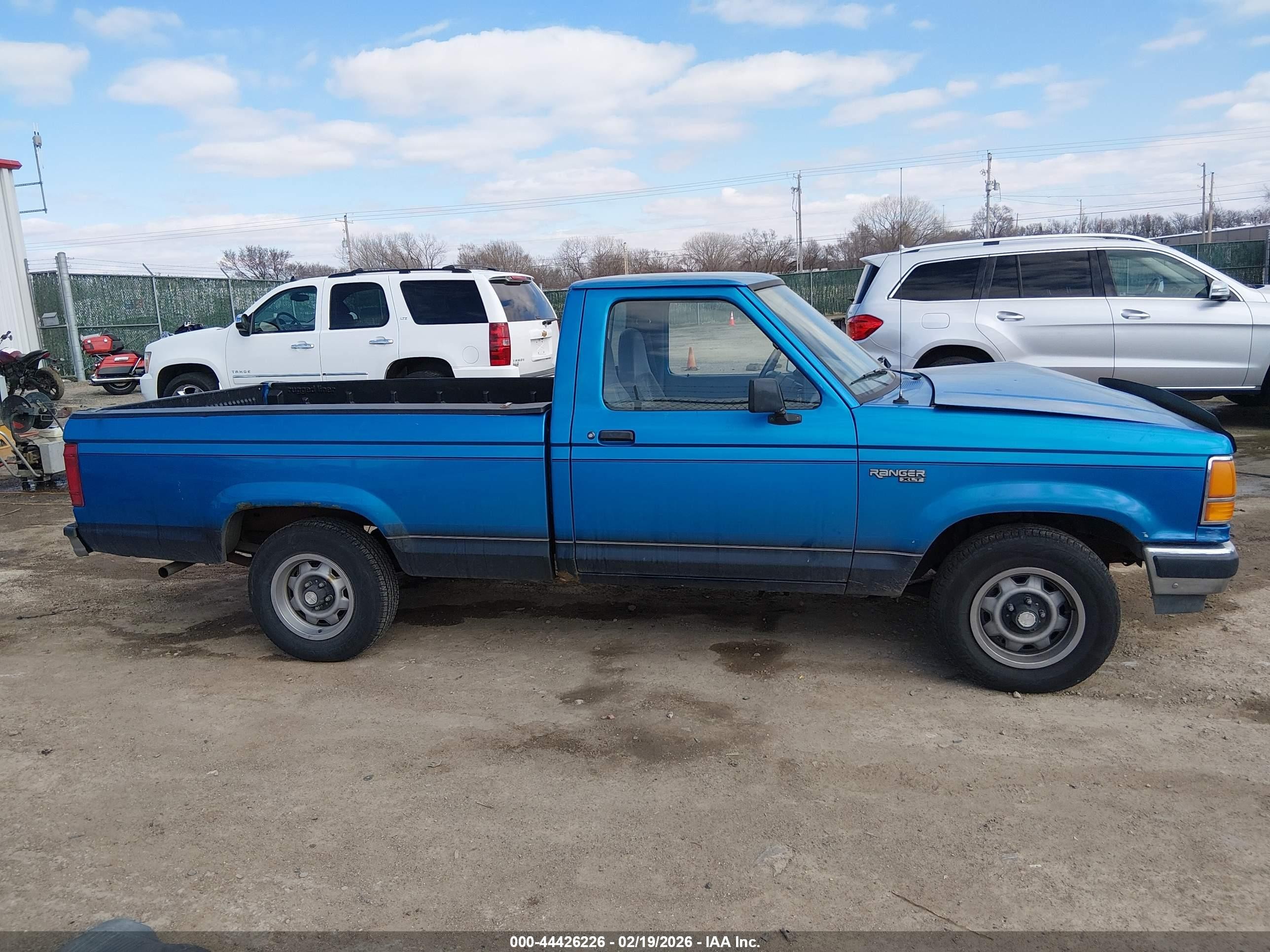 1992 Ford Ranger   Синий vin: 1FTCR10U5NPA88781