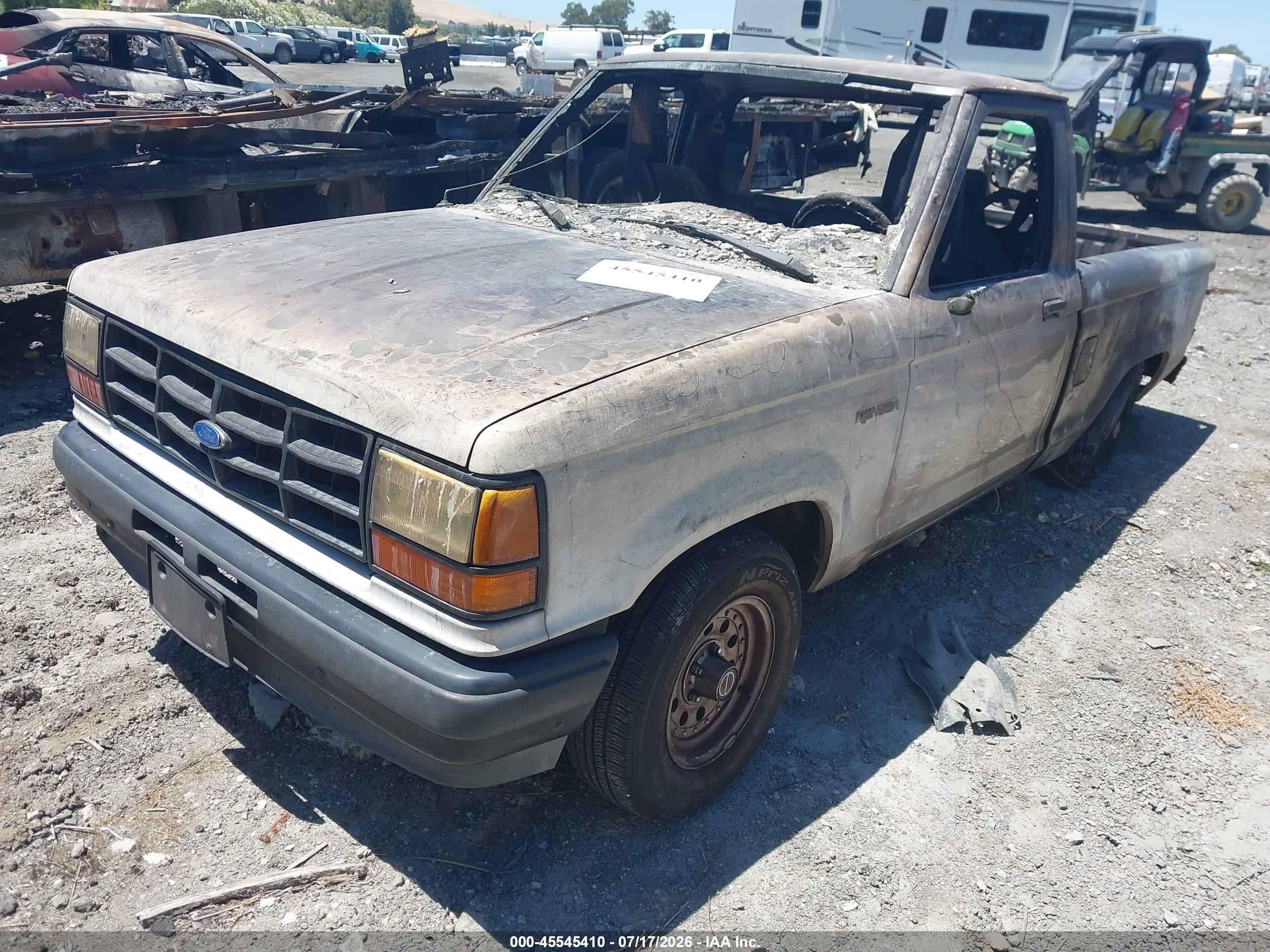 1992 Ford Ranger   White vin: 1FTCR10U5NUC53777