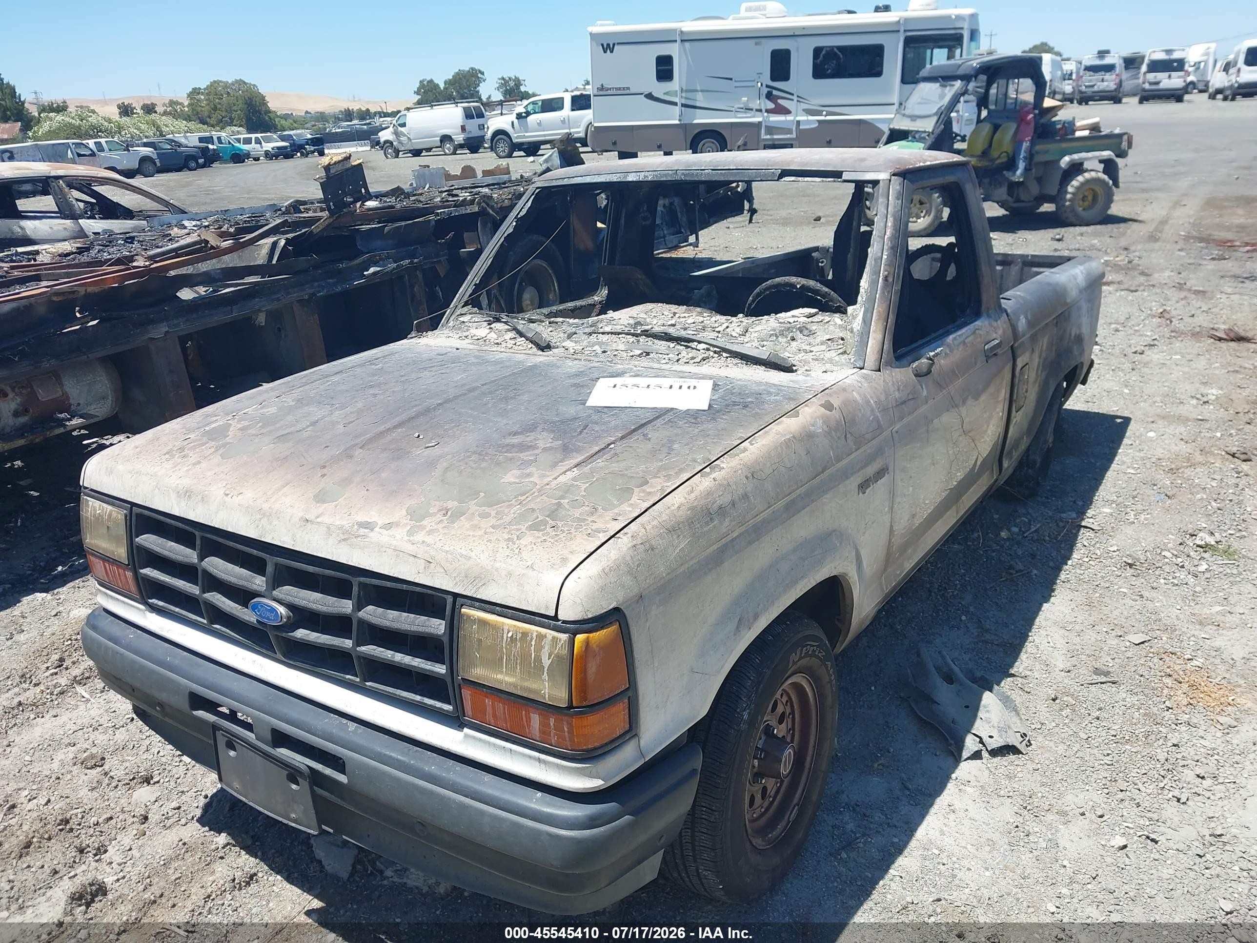 1992 Ford Ranger   White vin: 1FTCR10U5NUC53777