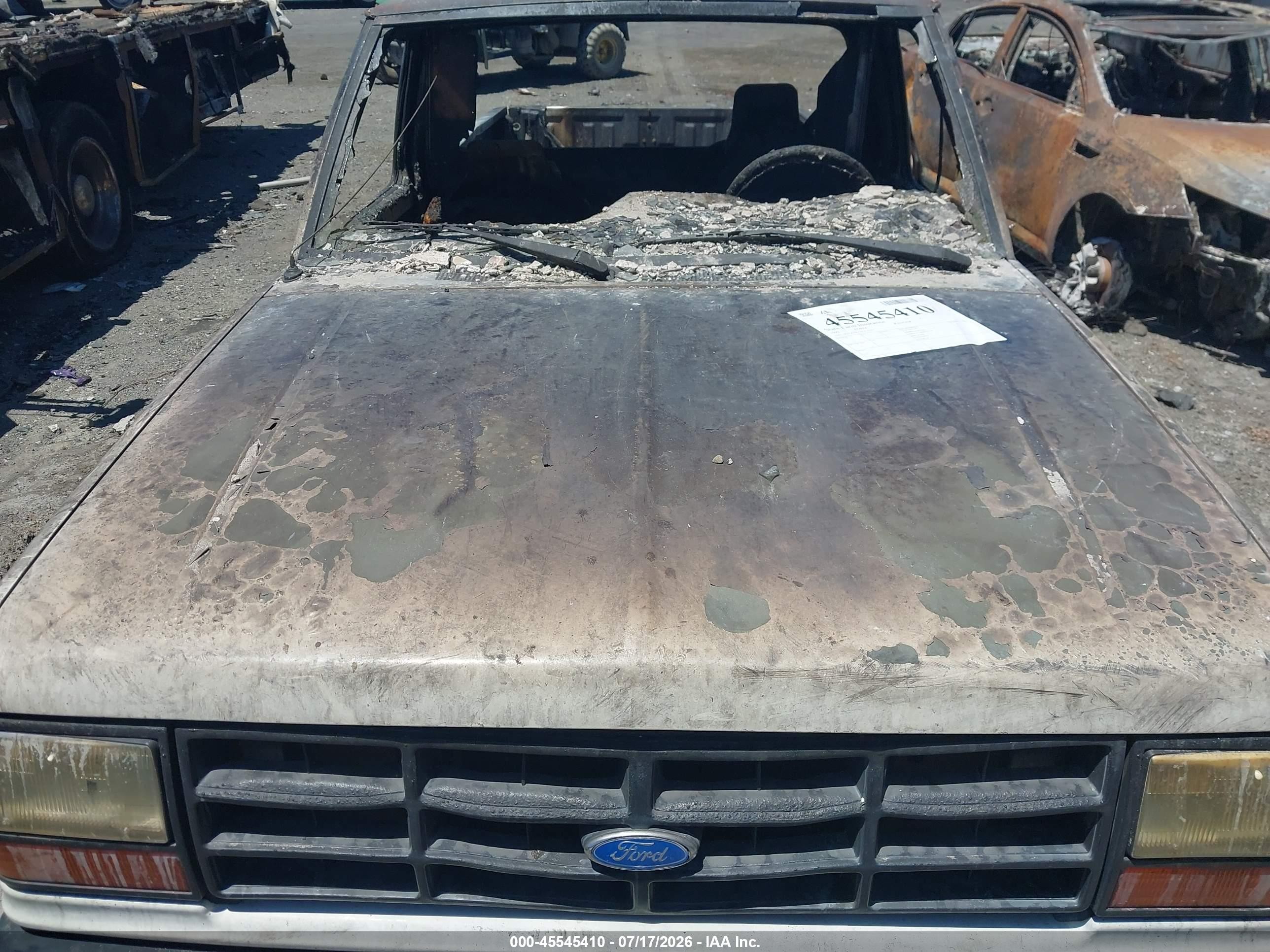 1992 Ford Ranger   White vin: 1FTCR10U5NUC53777