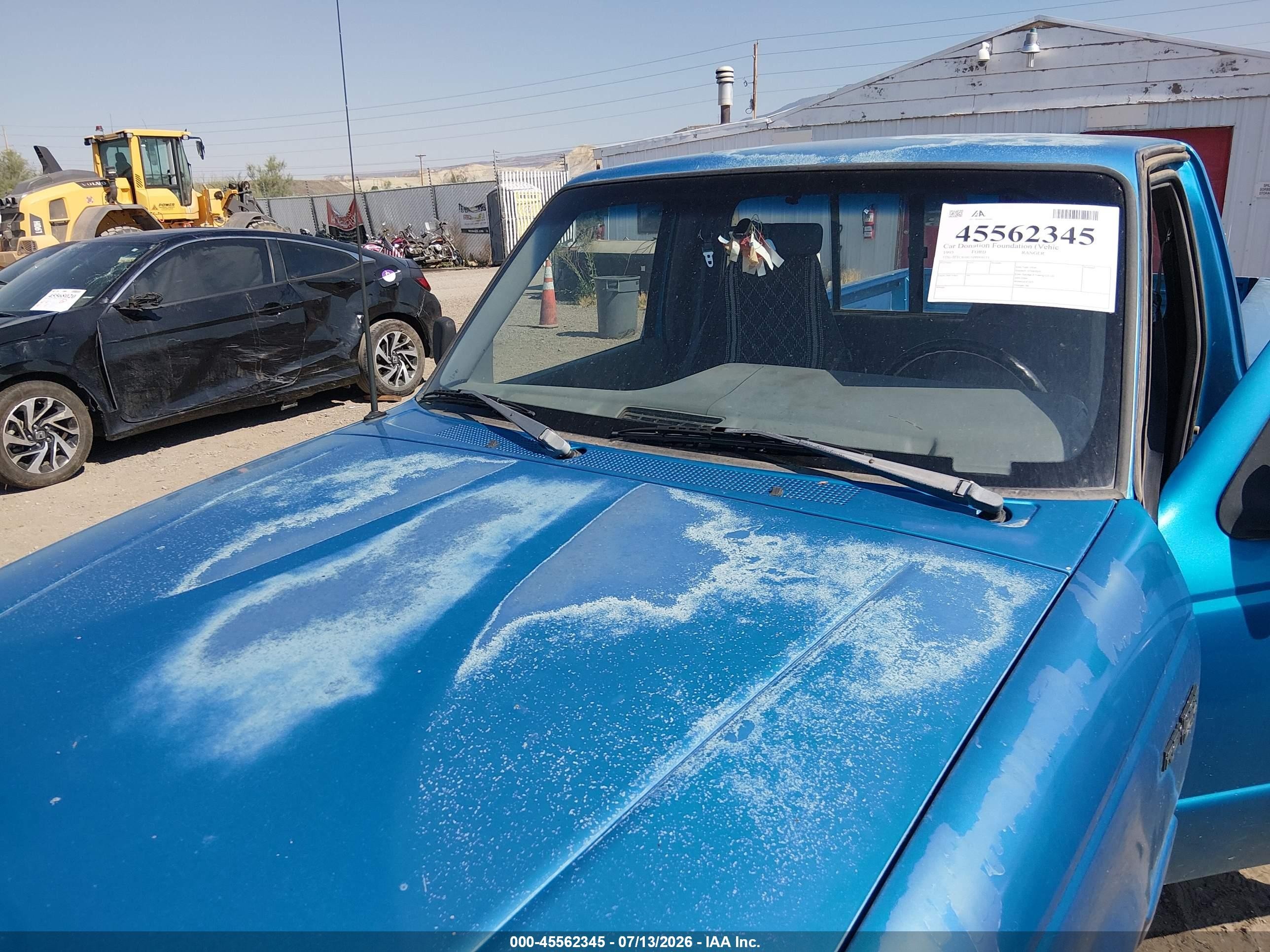 1993 Ford Ranger Blue vin: 1FTCR10U5PPB04111