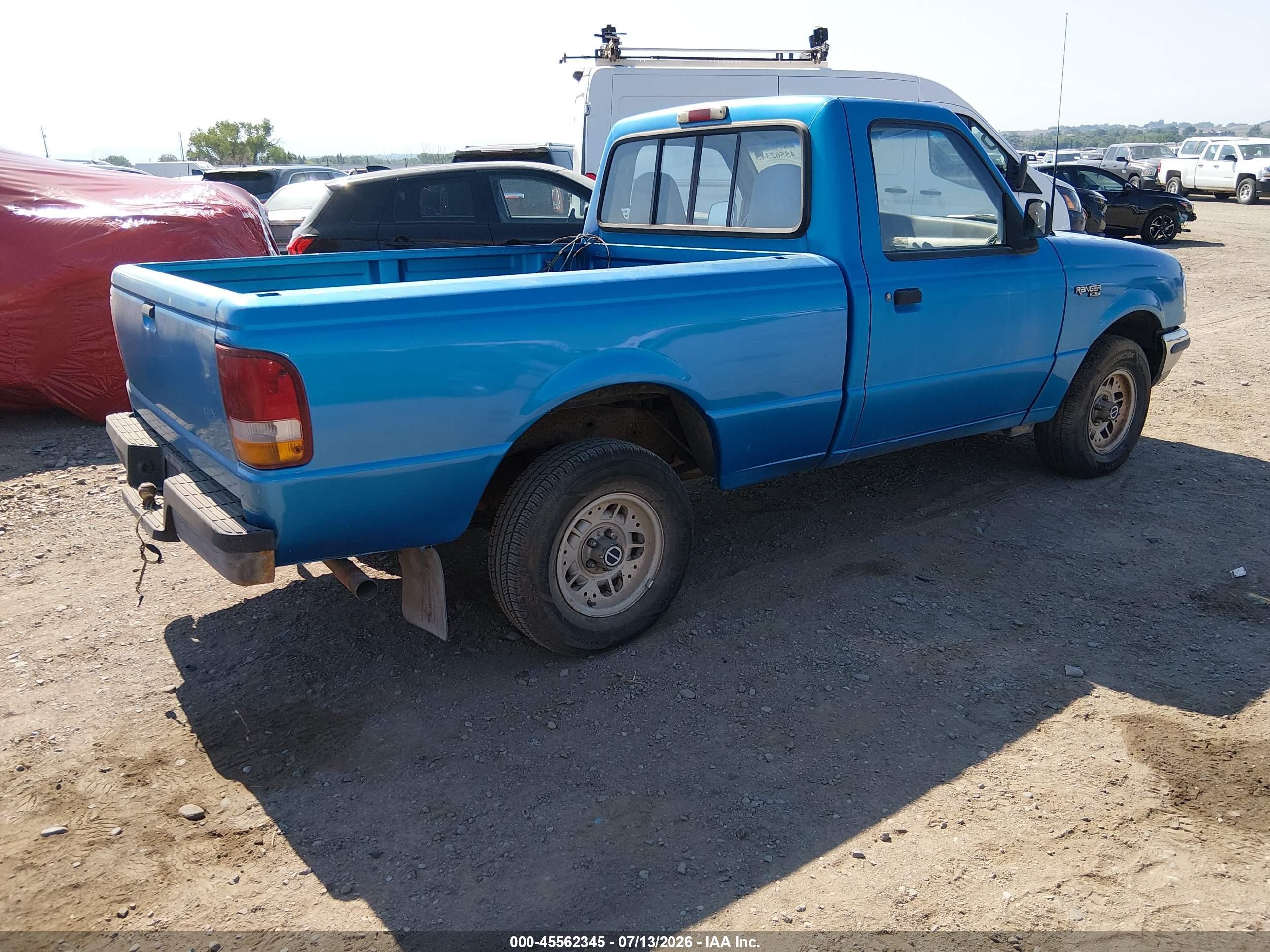 1993 Ford Ranger Blue vin: 1FTCR10U5PPB04111