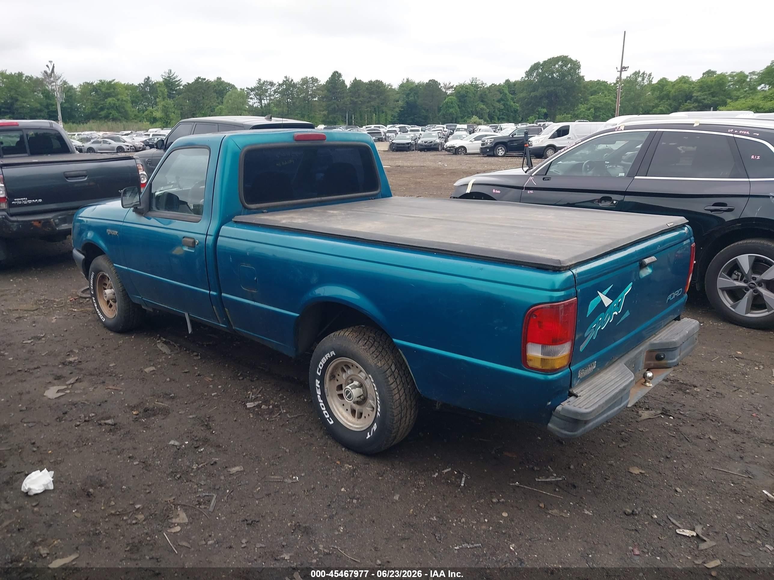 1993 Ford Ranger   Turquoise vin: 1FTCR10U5PTA28039