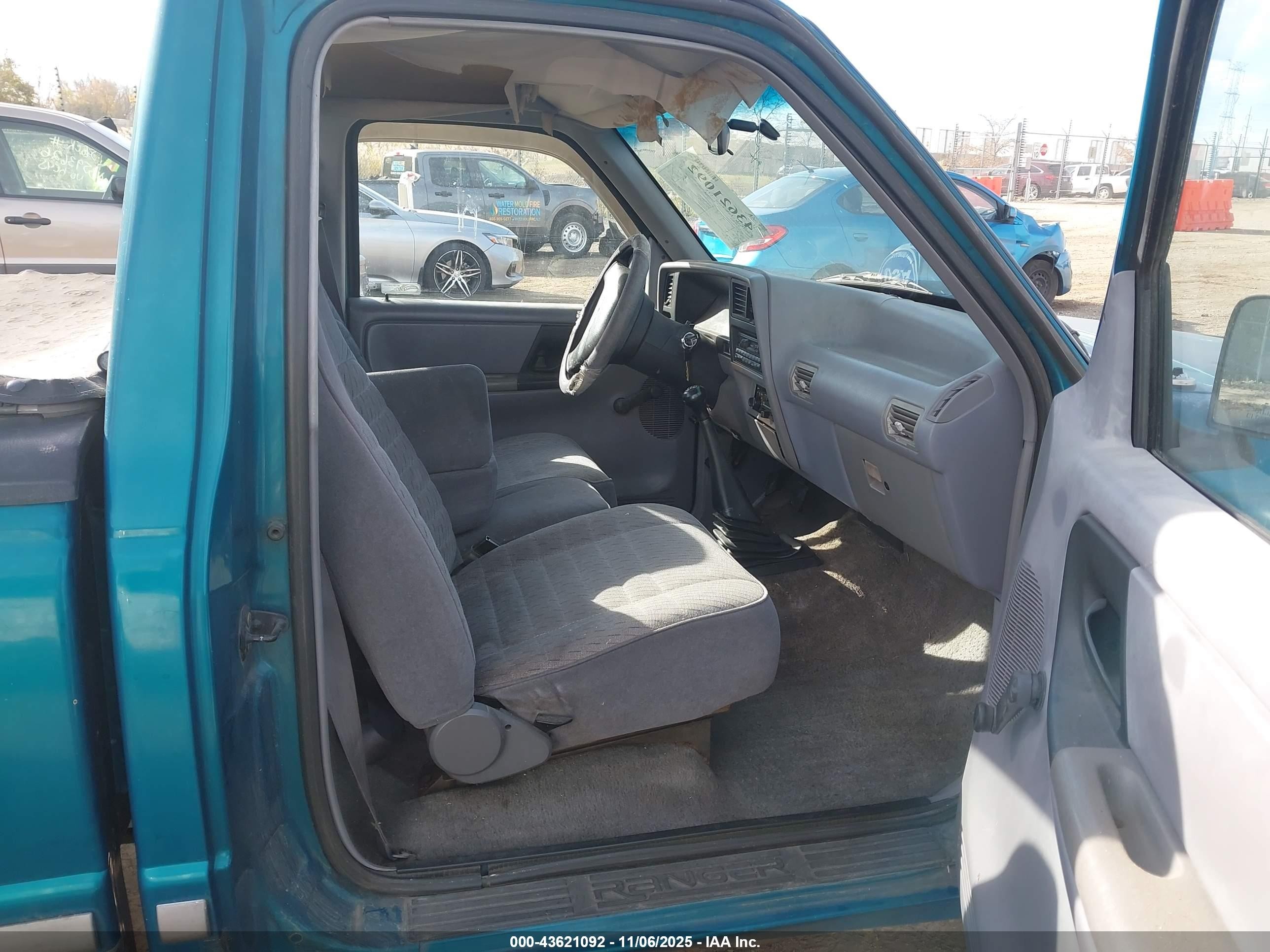 1993 Ford Ranger   Green vin: 1FTCR10U5PUC48467
