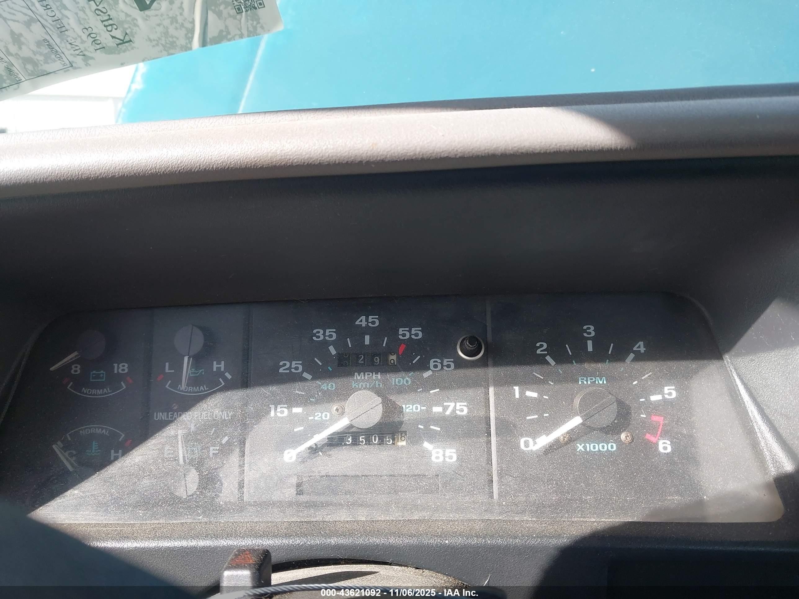 1993 Ford Ranger   Green vin: 1FTCR10U5PUC48467