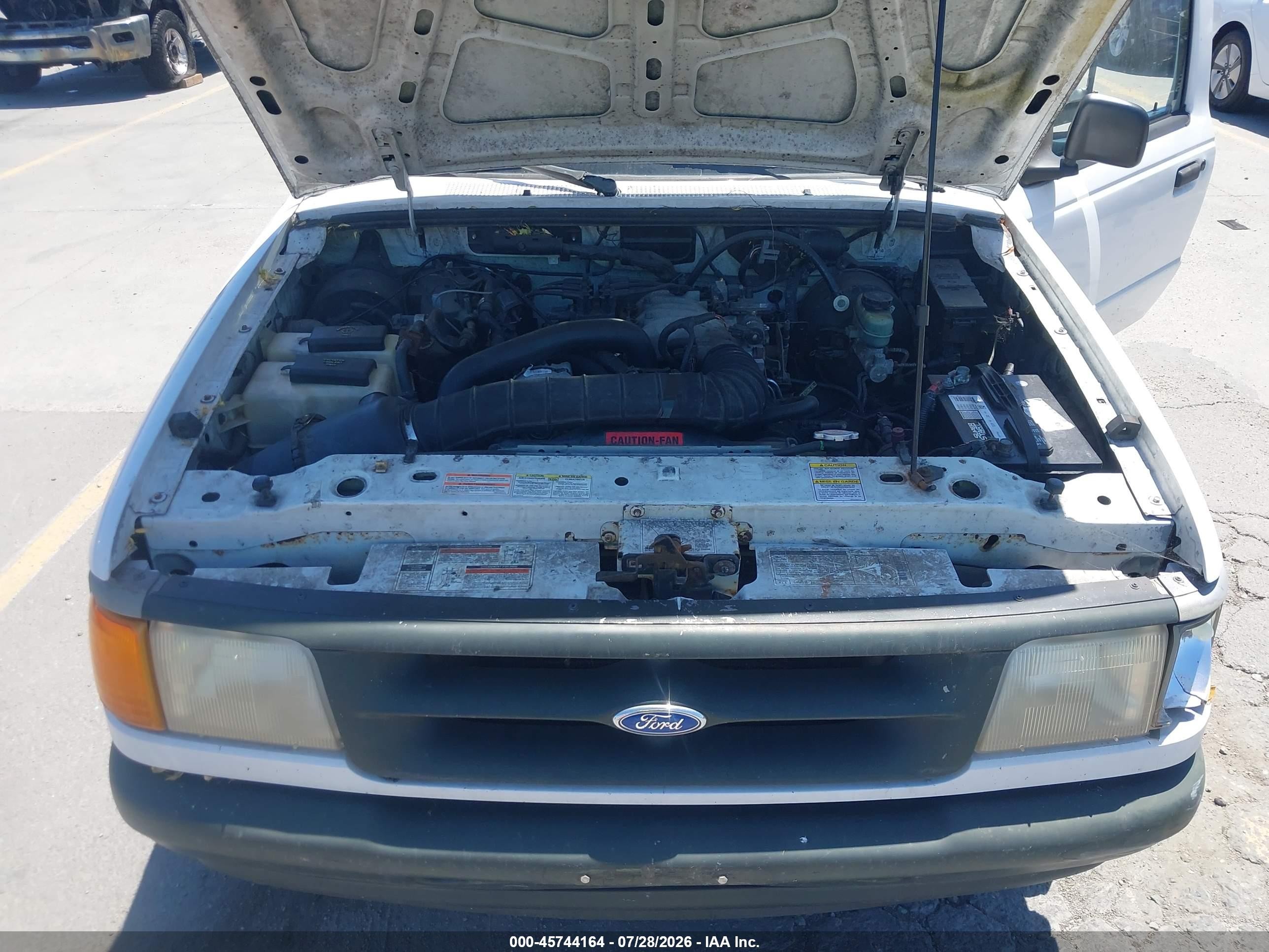 1996 Ford Ranger   White vin: 1FTCR10U5TUD39264