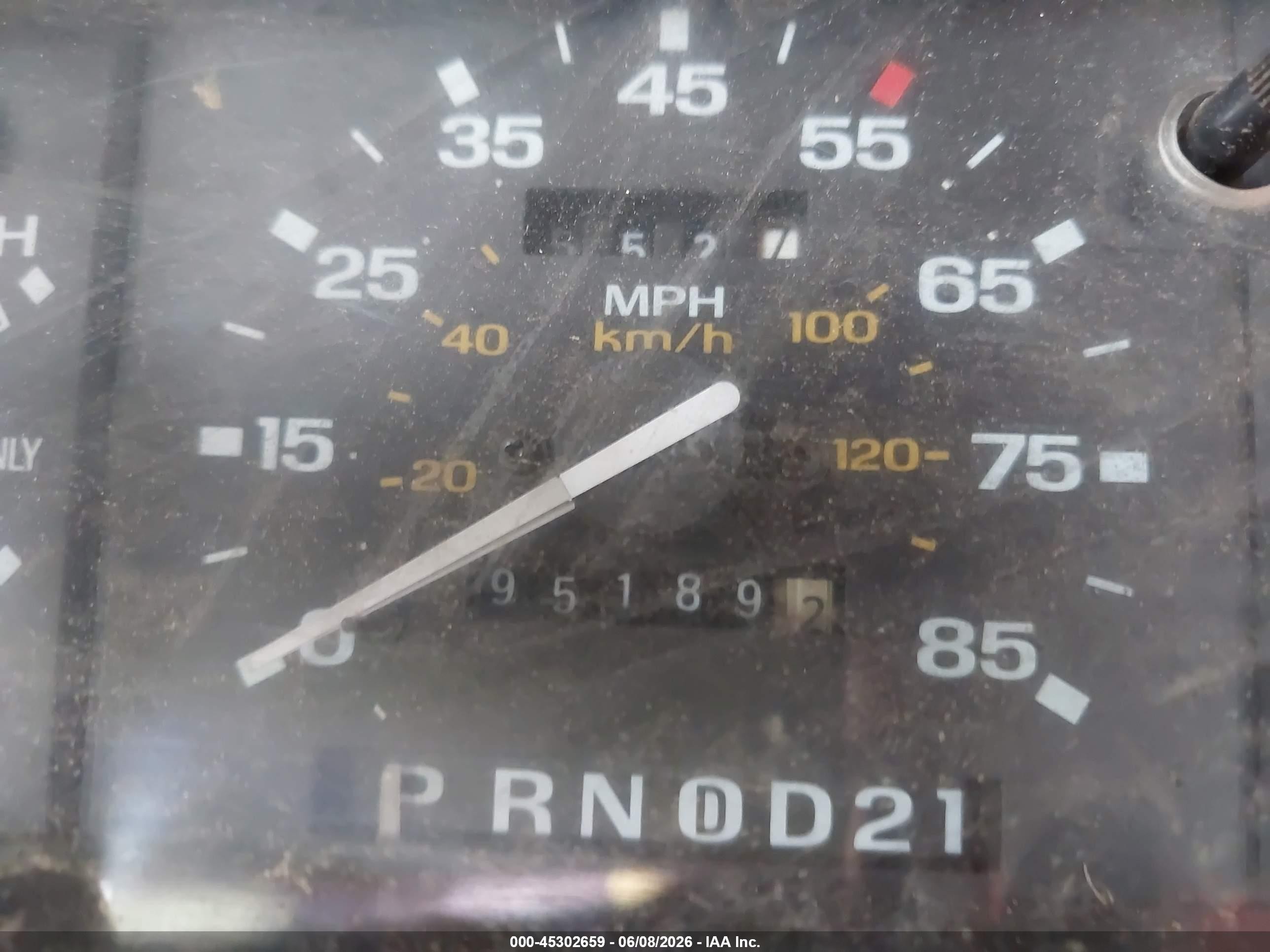 1991 Ford Ranger   Красный vin: 1FTCR10U6MUB33890