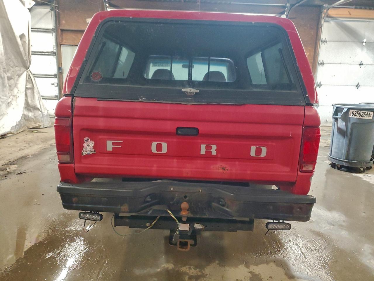 1992 Ford Ranger Red vin: 1FTCR10U6NUC28726