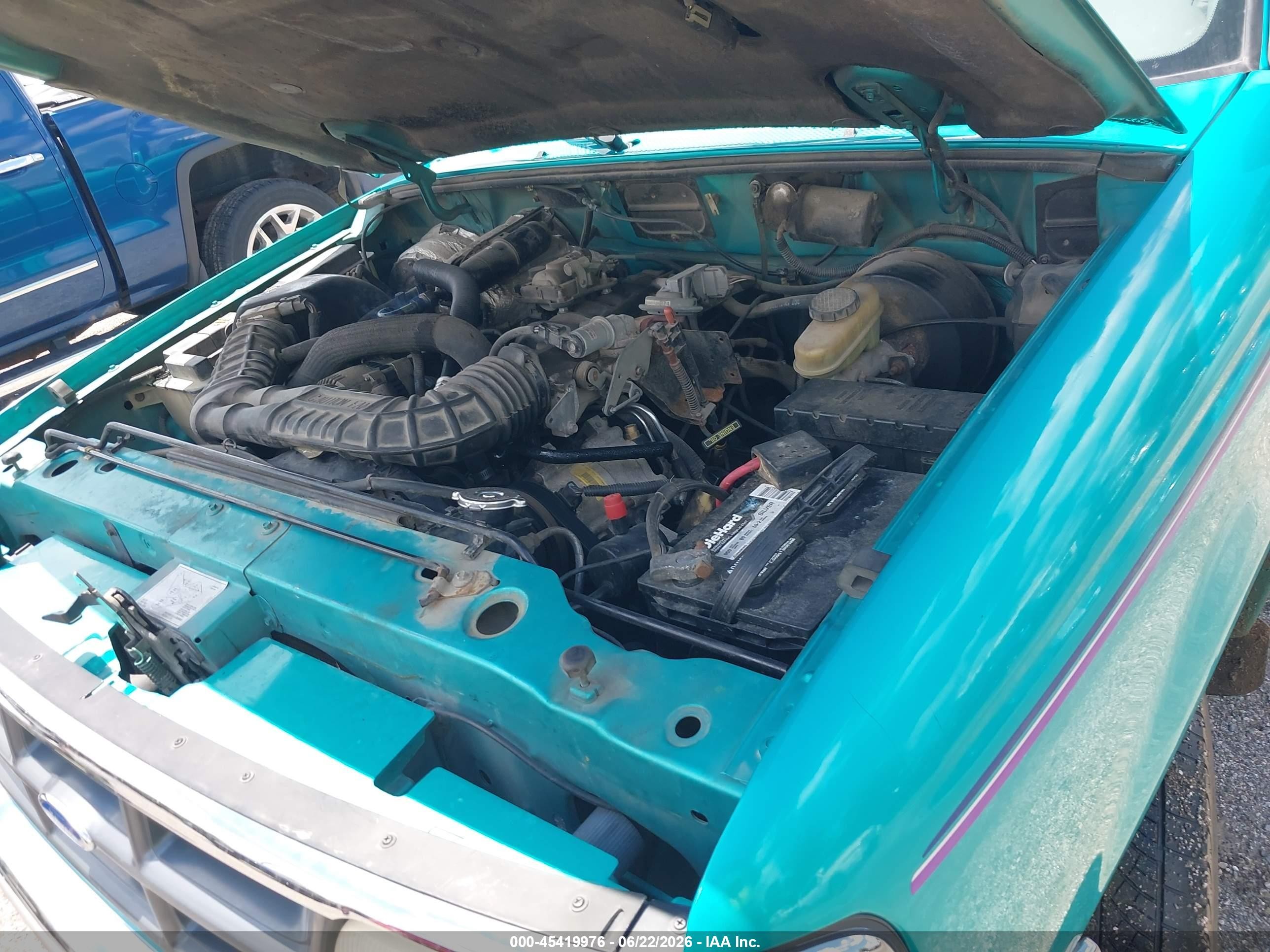 1994 Ford Ranger   Зеленый vin: 1FTCR10U6RPC17472