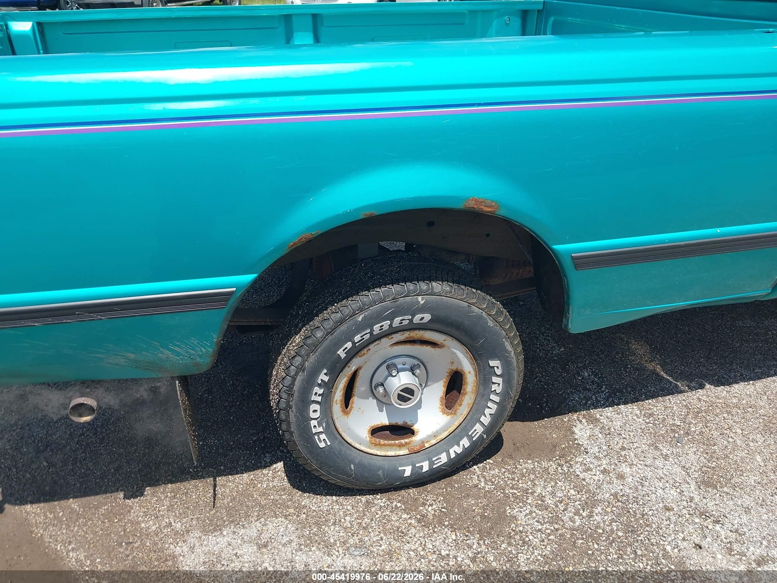 1994 Ford Ranger   Зеленый vin: 1FTCR10U6RPC17472