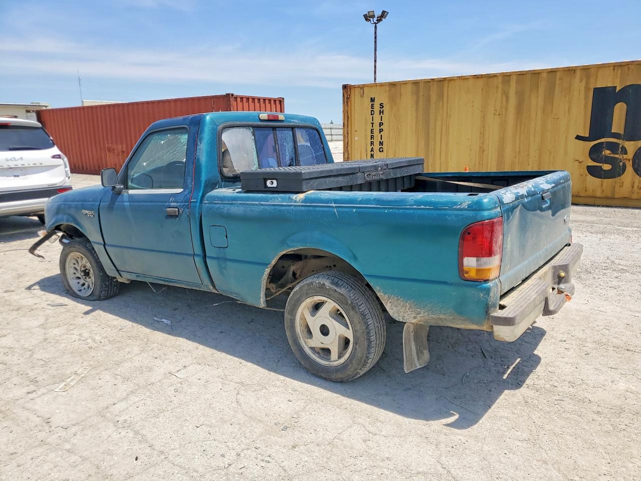 1996 Ford Ranger Green vin: 1FTCR10U6TUC37519