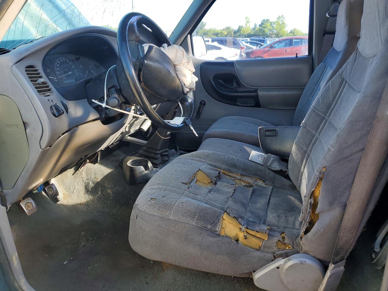 1996 Ford Ranger Green vin: 1FTCR10U6TUC37519