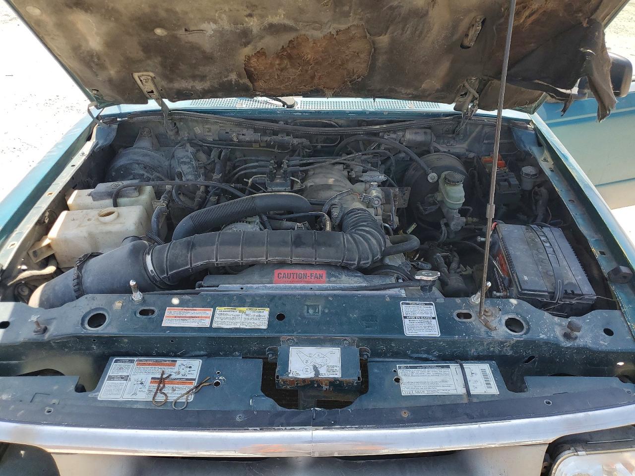 1996 Ford Ranger Green vin: 1FTCR10U6TUC37519