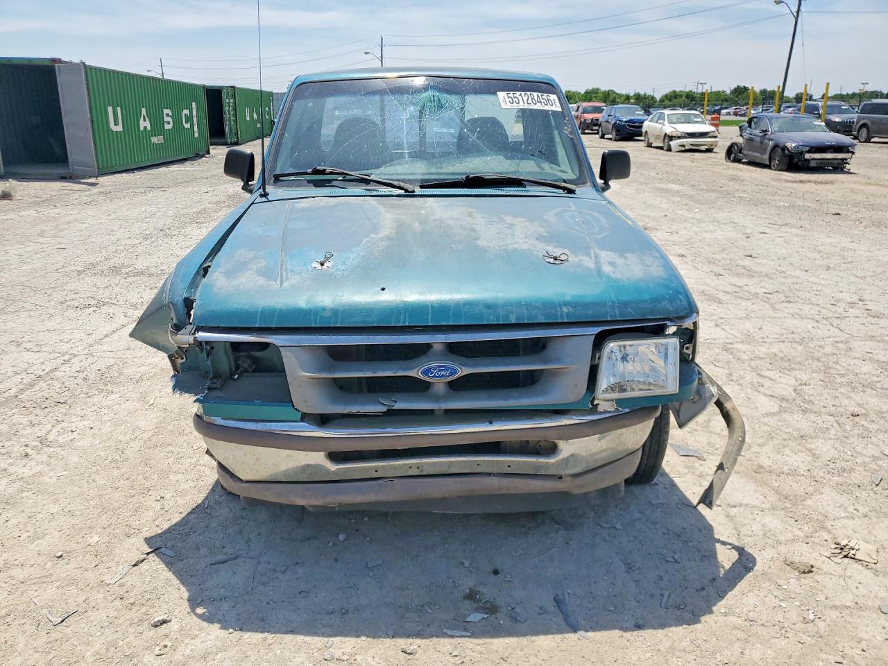 1996 Ford Ranger Green vin: 1FTCR10U6TUC37519