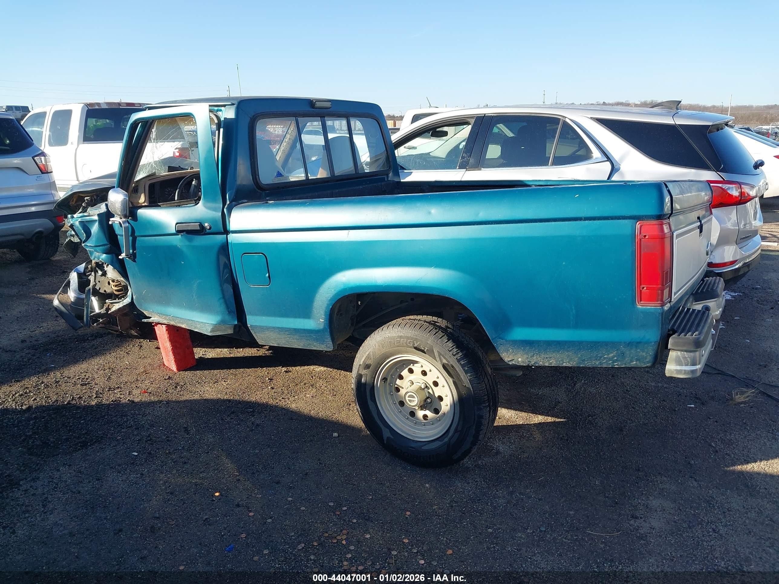 1992 Ford Ranger   Зеленый vin: 1FTCR10U7NPA35385