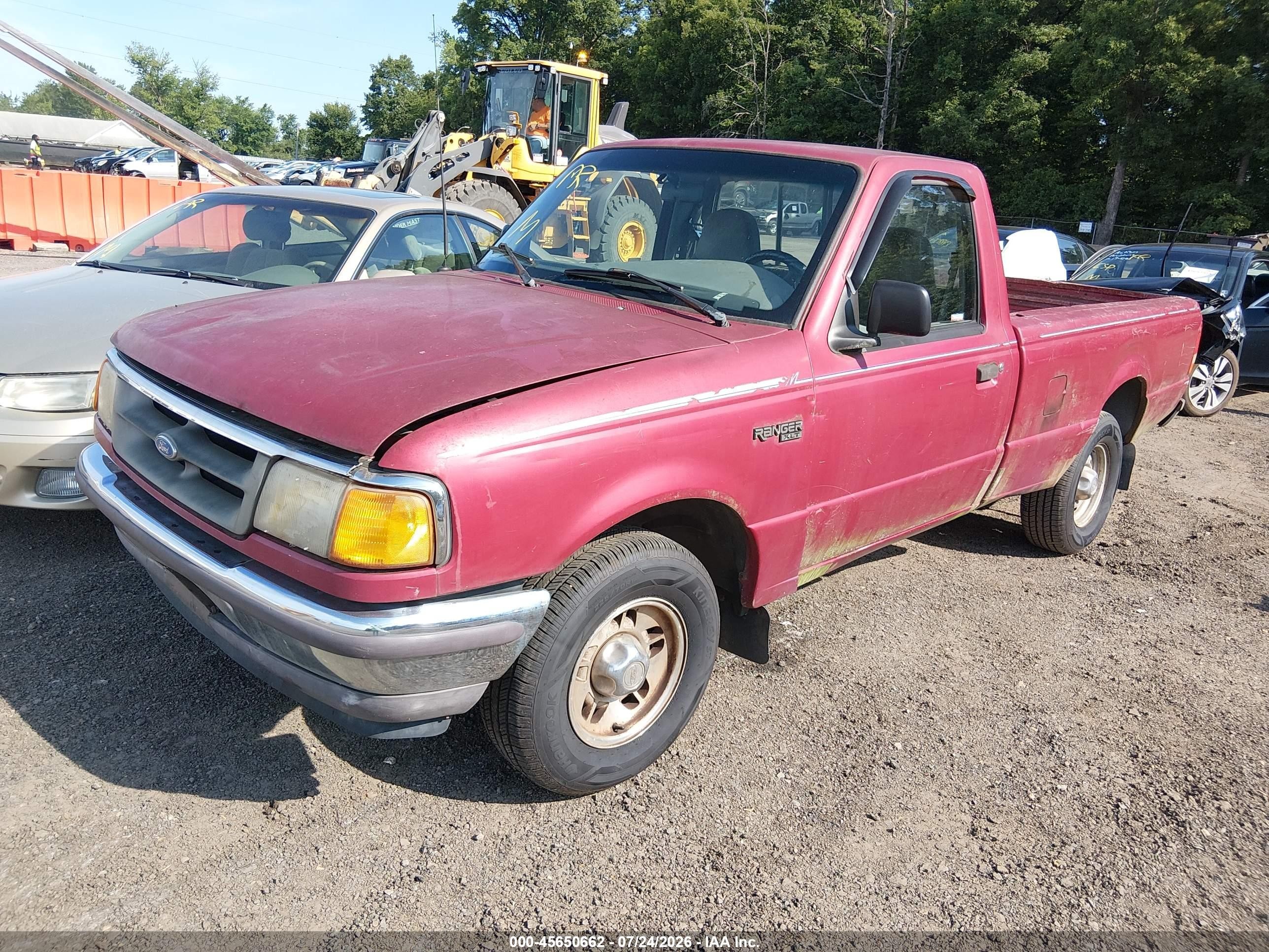 1996 Ford Ranger   Burgundy vin: 1FTCR10U7TTA70433