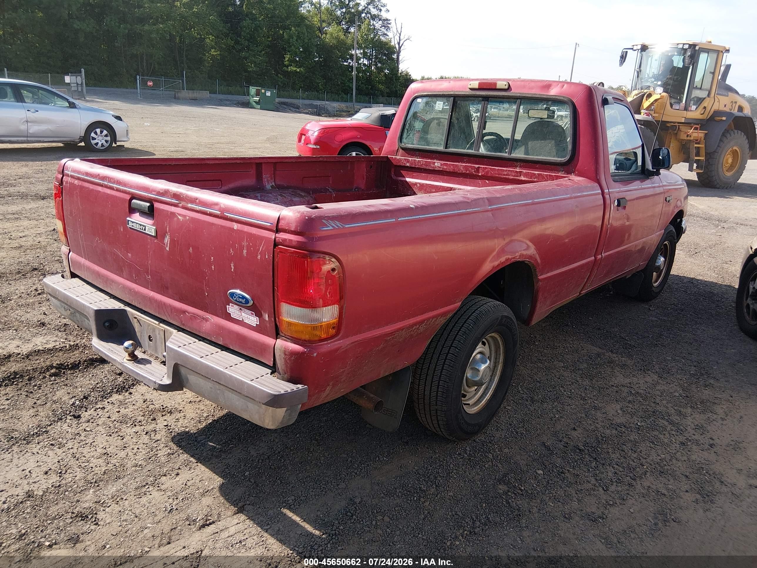 1996 Ford Ranger   Burgundy vin: 1FTCR10U7TTA70433