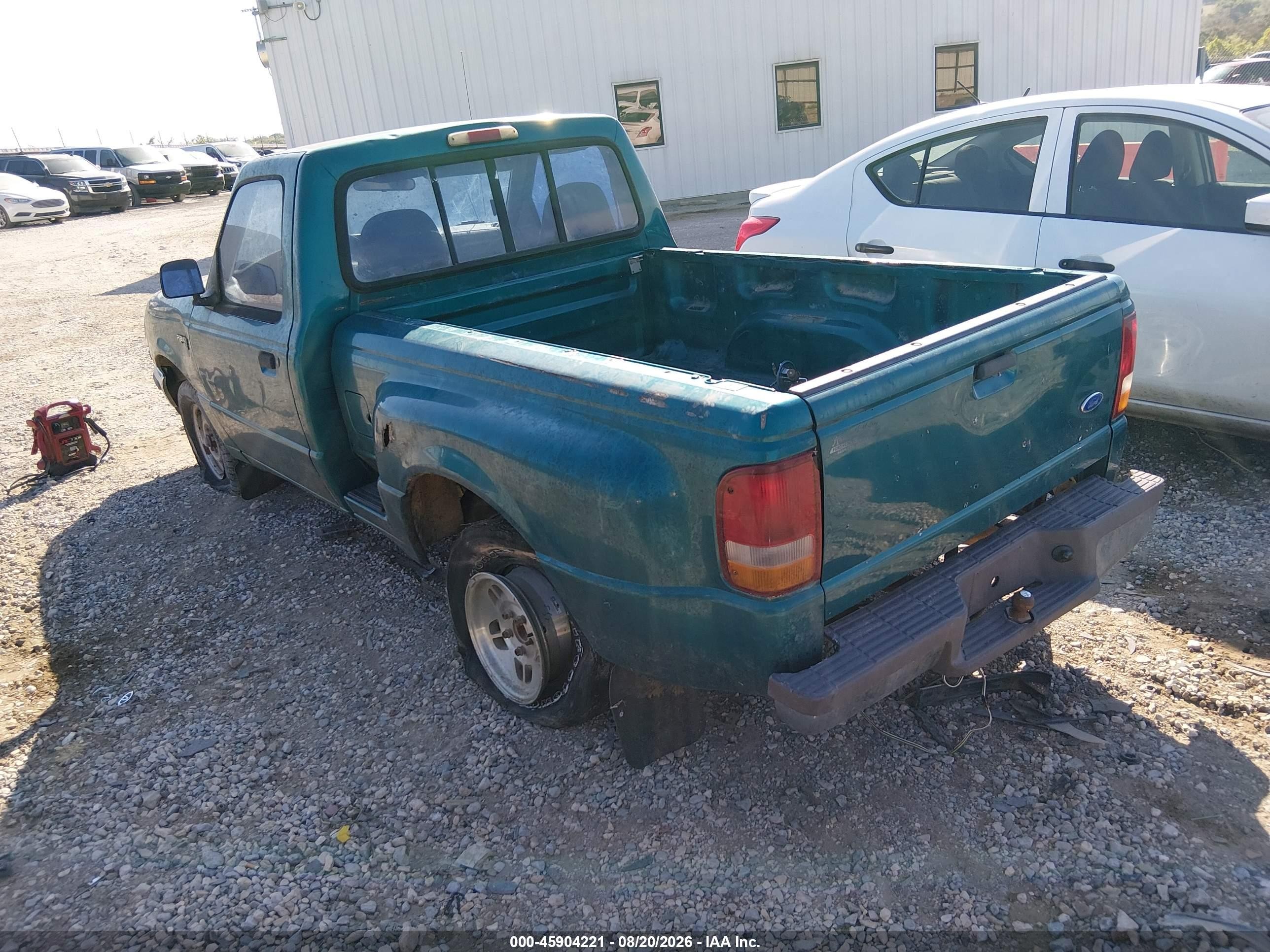 1997 Ford Ranger Splash/xlt Зеленый vin: 1FTCR10U7VPA44278