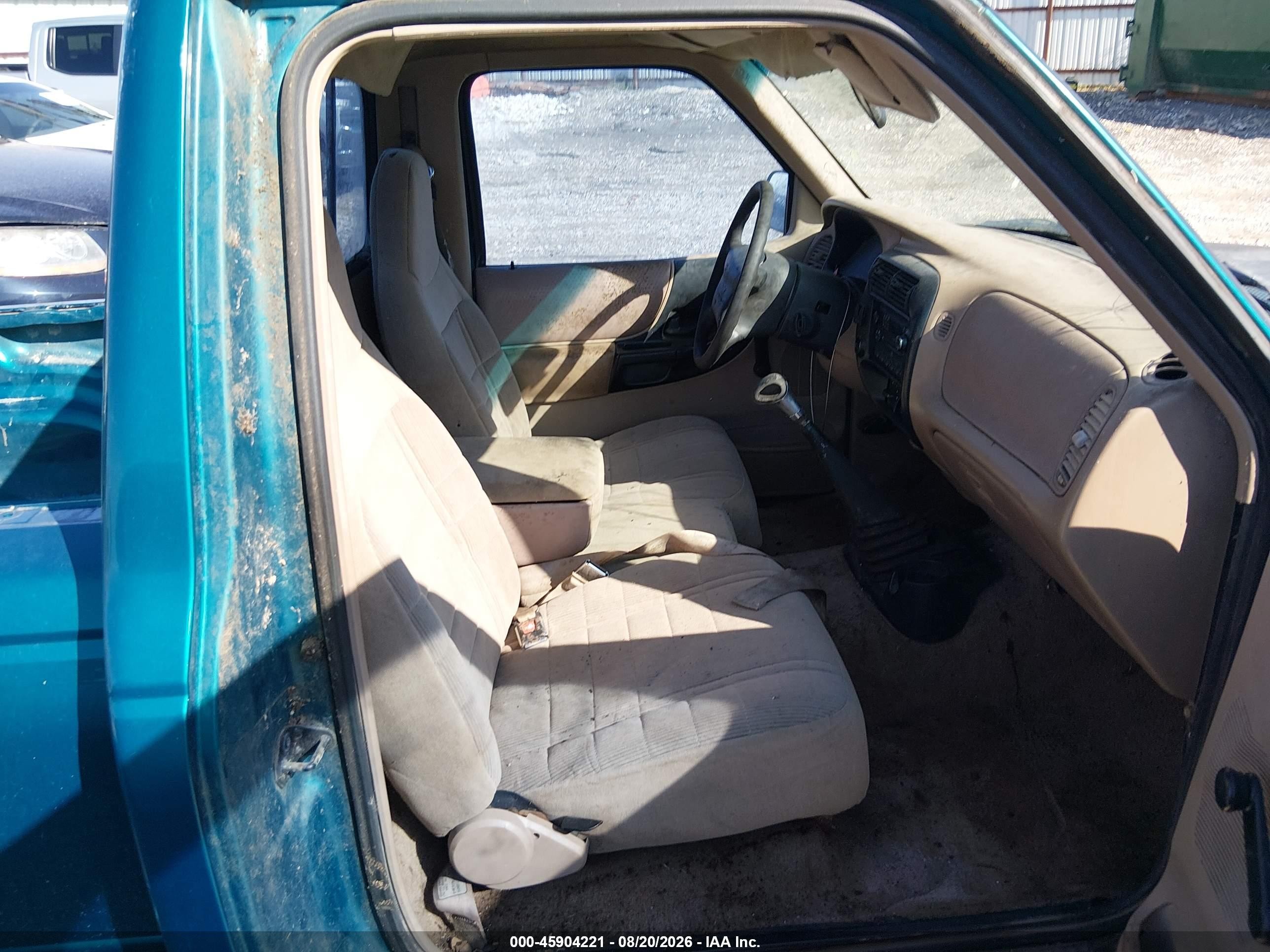 1997 Ford Ranger Splash/xlt Зеленый vin: 1FTCR10U7VPA44278