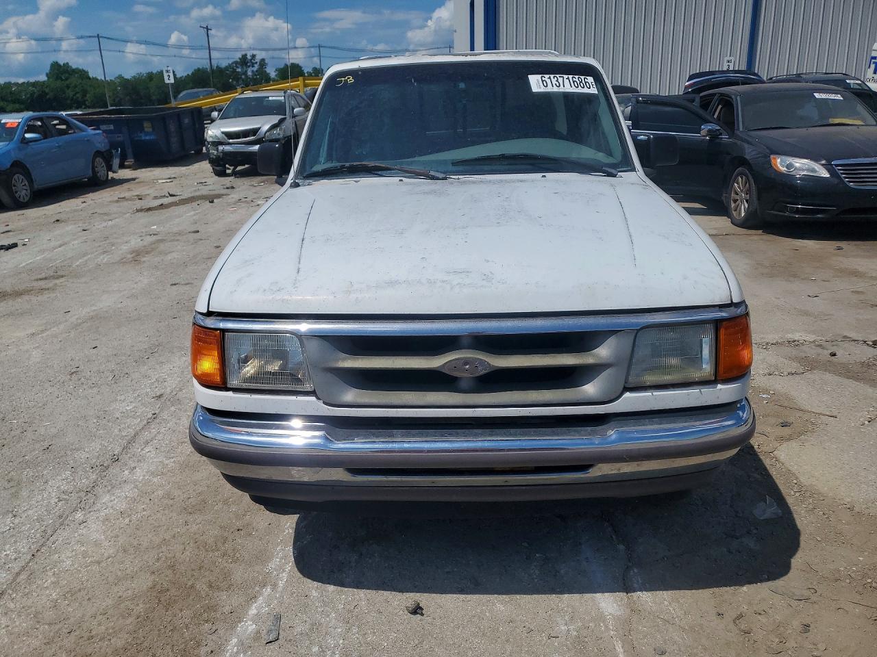 1997 Ford Ranger White vin: 1FTCR10U7VUA67237