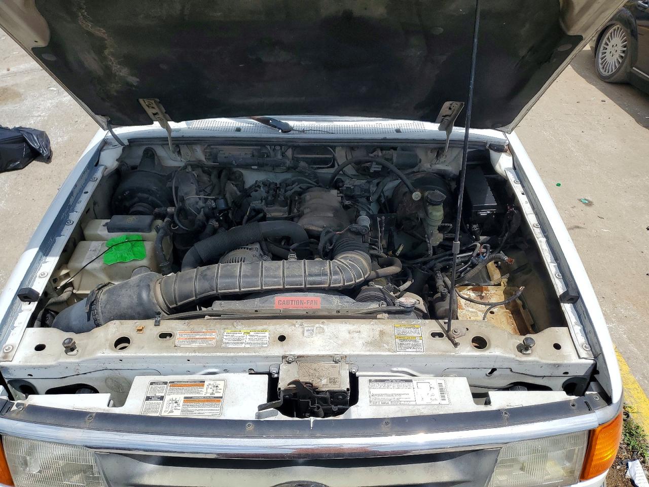 1997 Ford Ranger White vin: 1FTCR10U7VUA67237