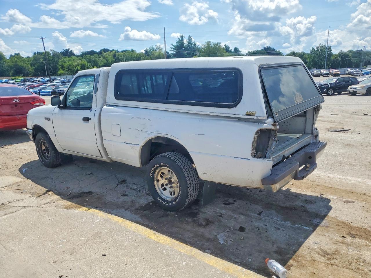 1997 Ford Ranger White vin: 1FTCR10U7VUA67237