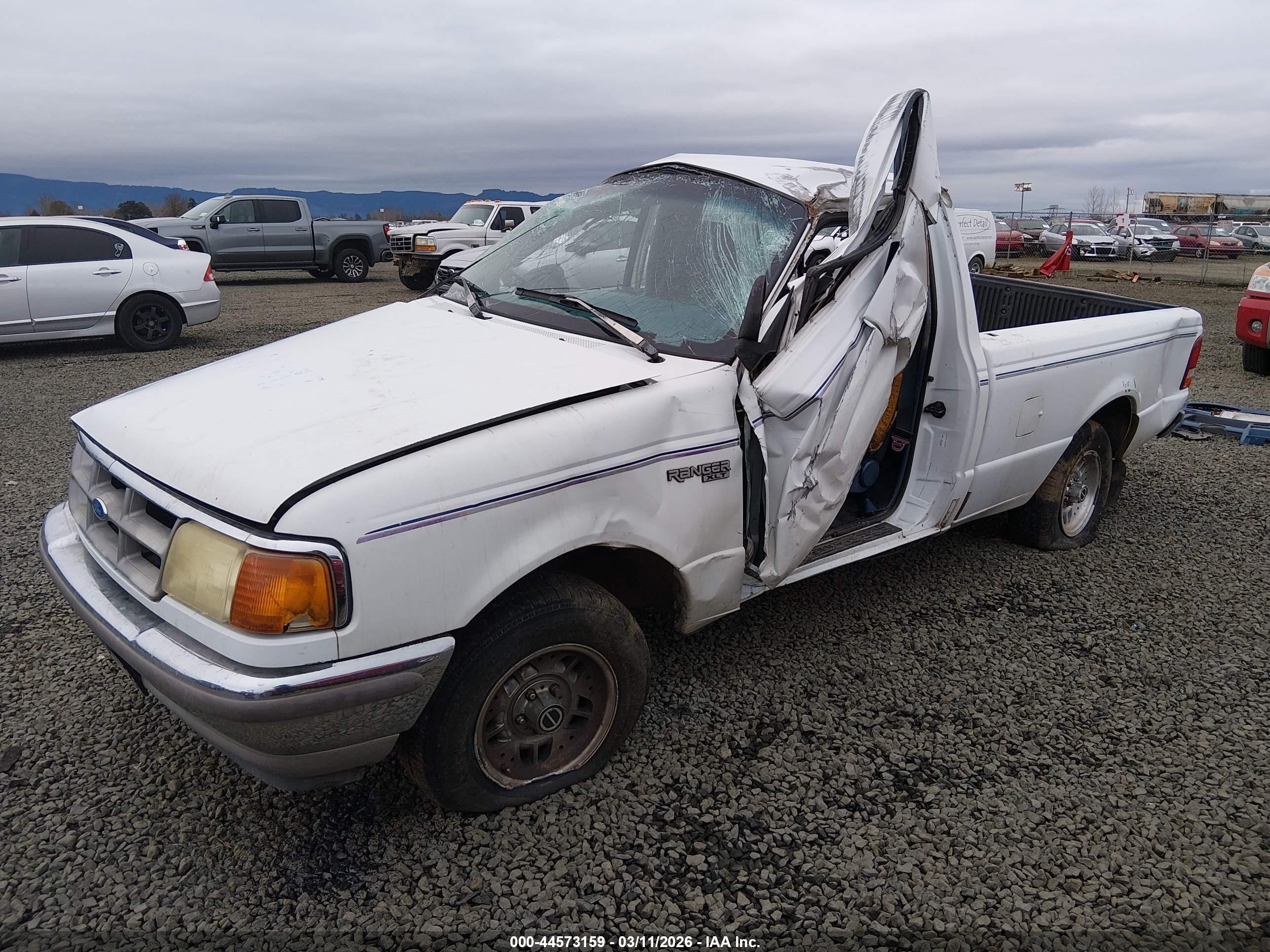 1993 Ford Ranger   White vin: 1FTCR10U8PPA30697
