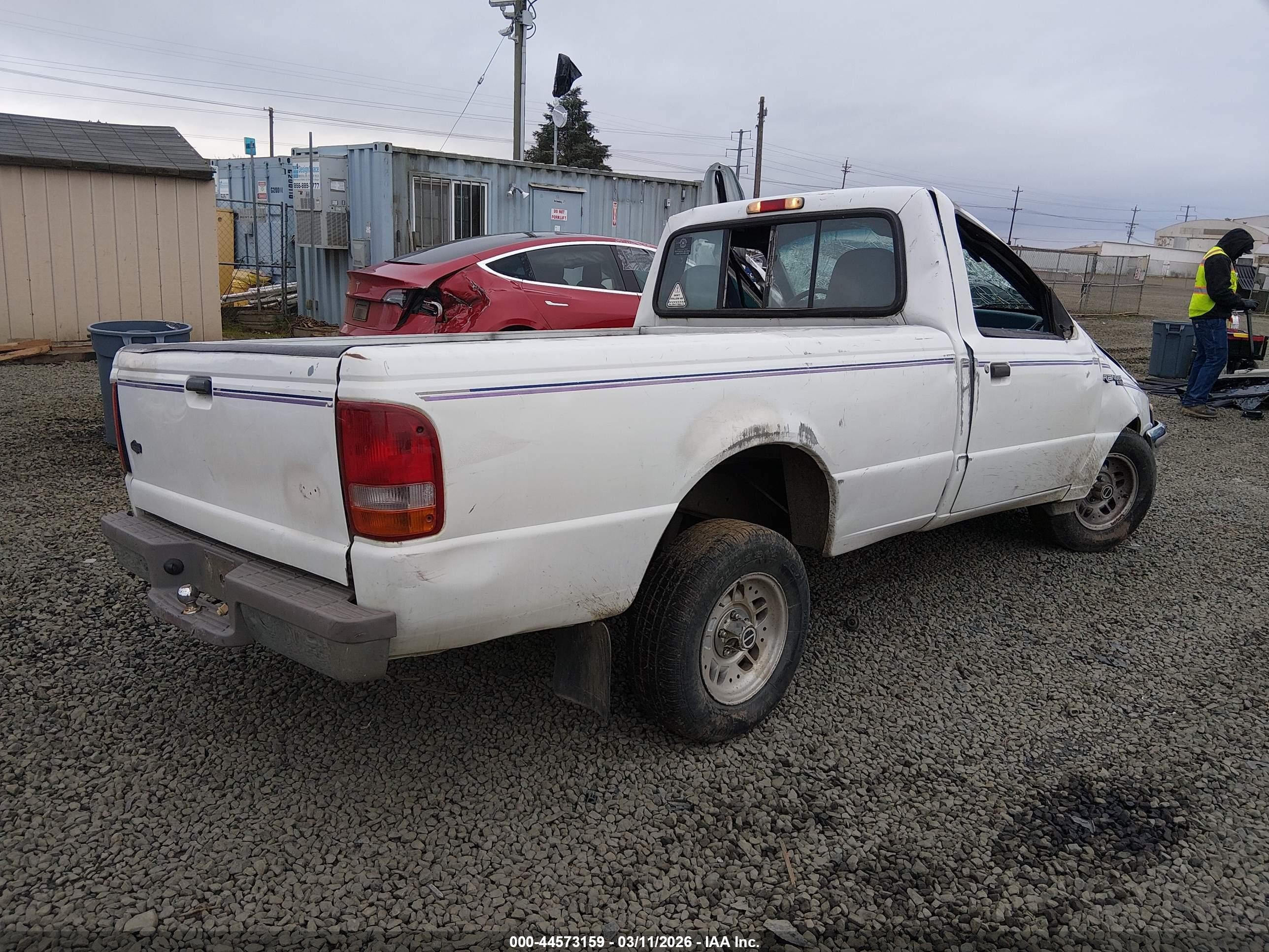 1993 Ford Ranger   White vin: 1FTCR10U8PPA30697