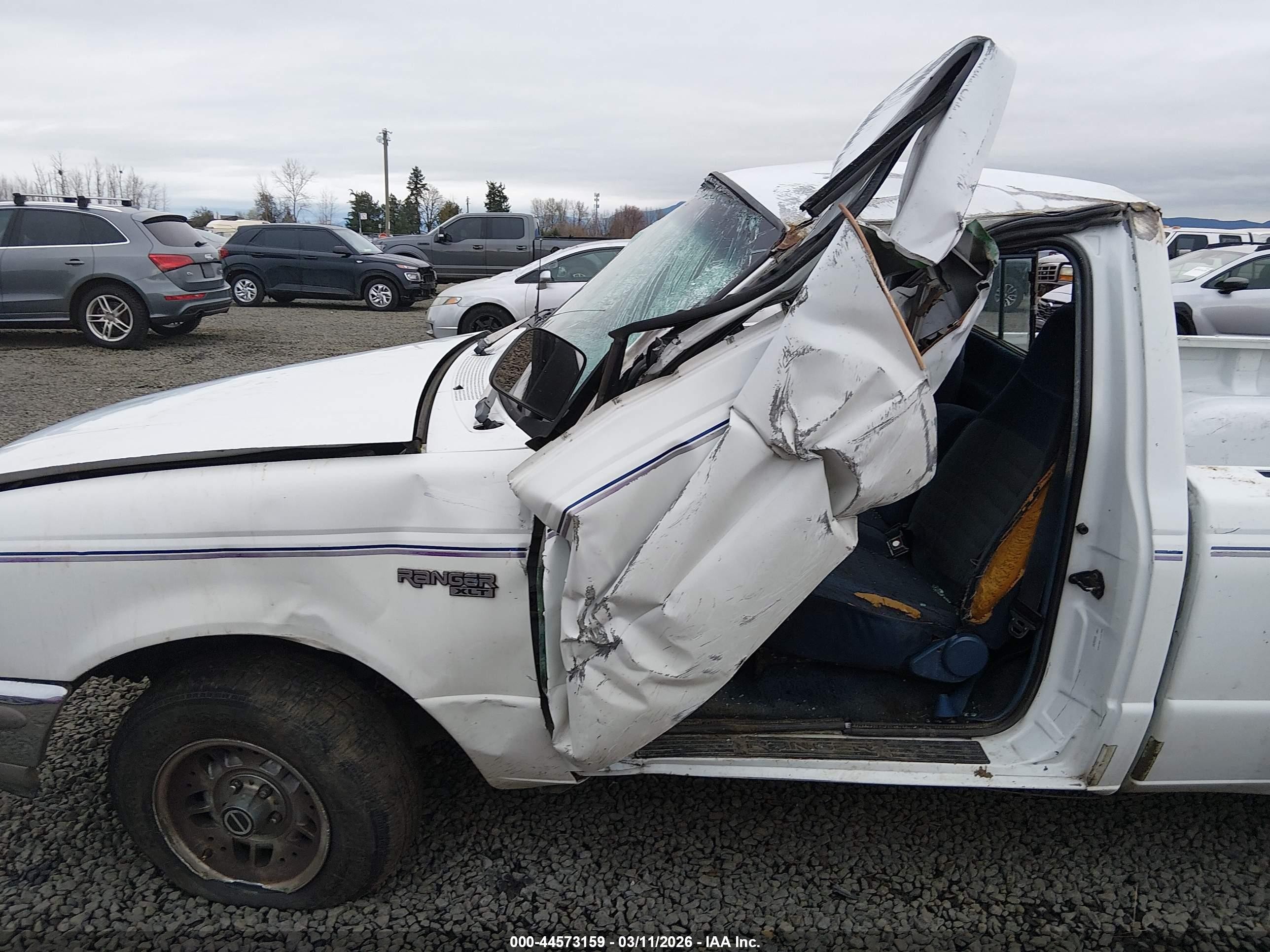 1993 Ford Ranger   White vin: 1FTCR10U8PPA30697