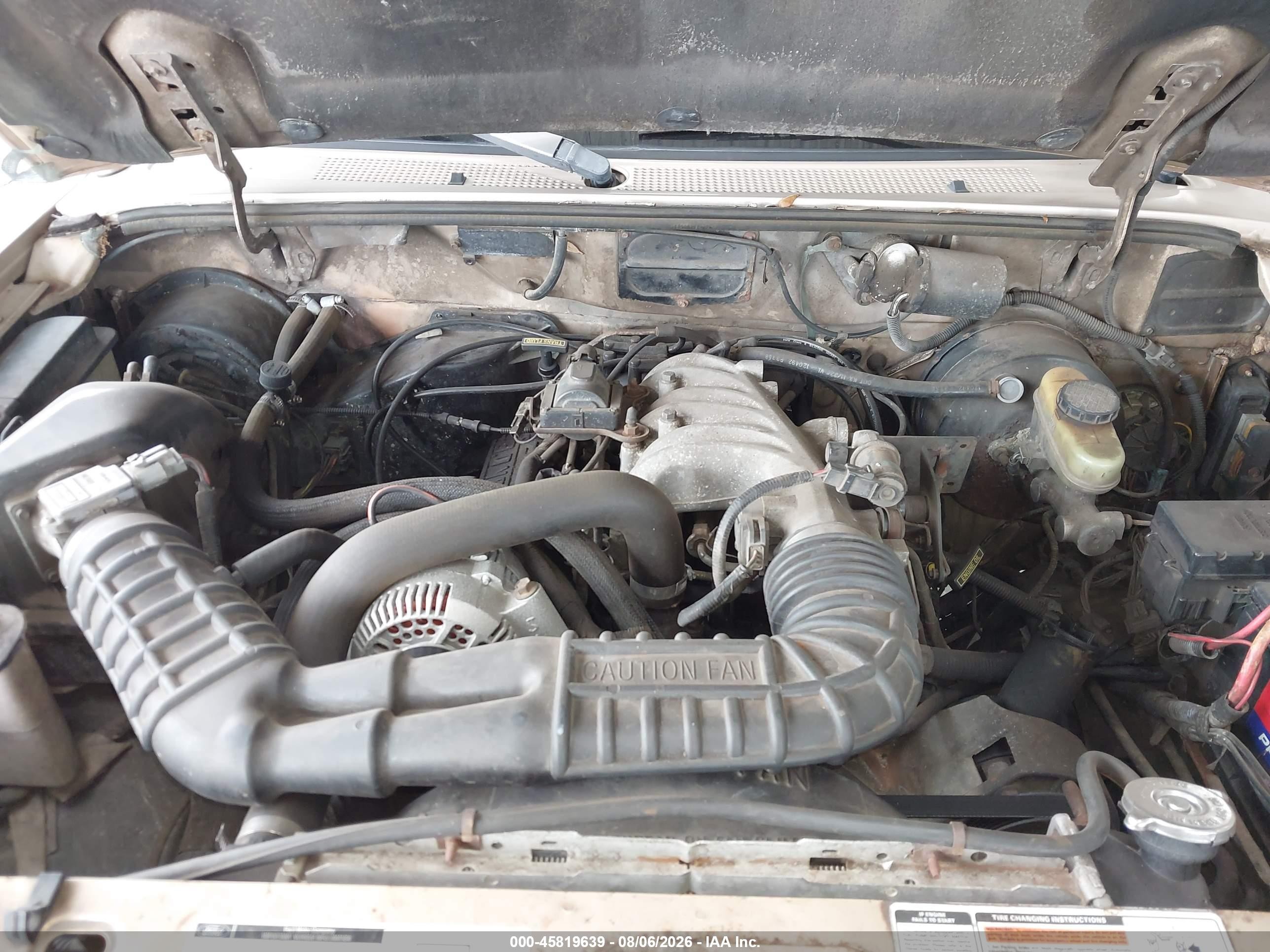 1993 Ford Ranger   Золотой vin: 1FTCR10U8PPA52067