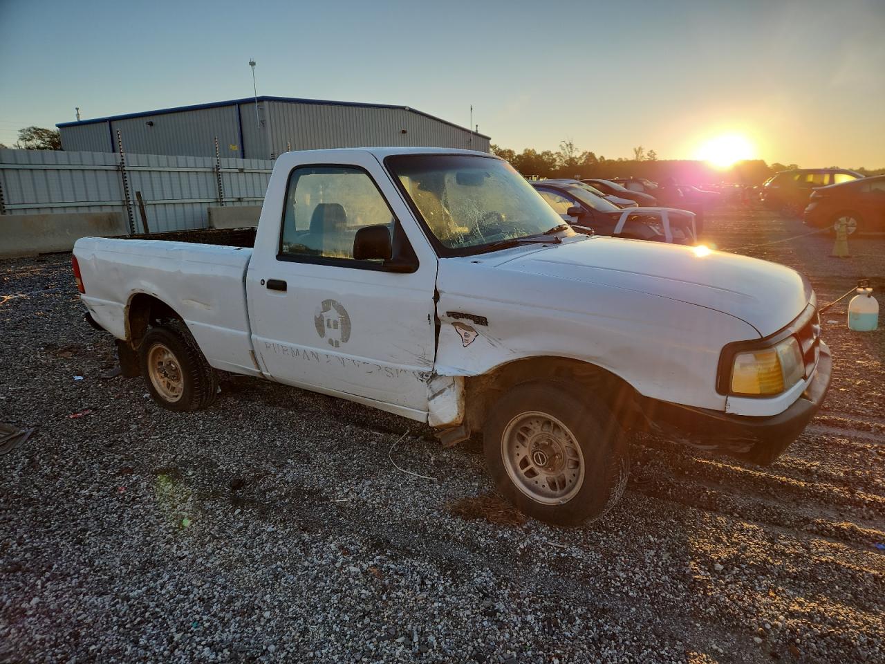 1993 Ford Ranger White vin: 1FTCR10U8PTA36135