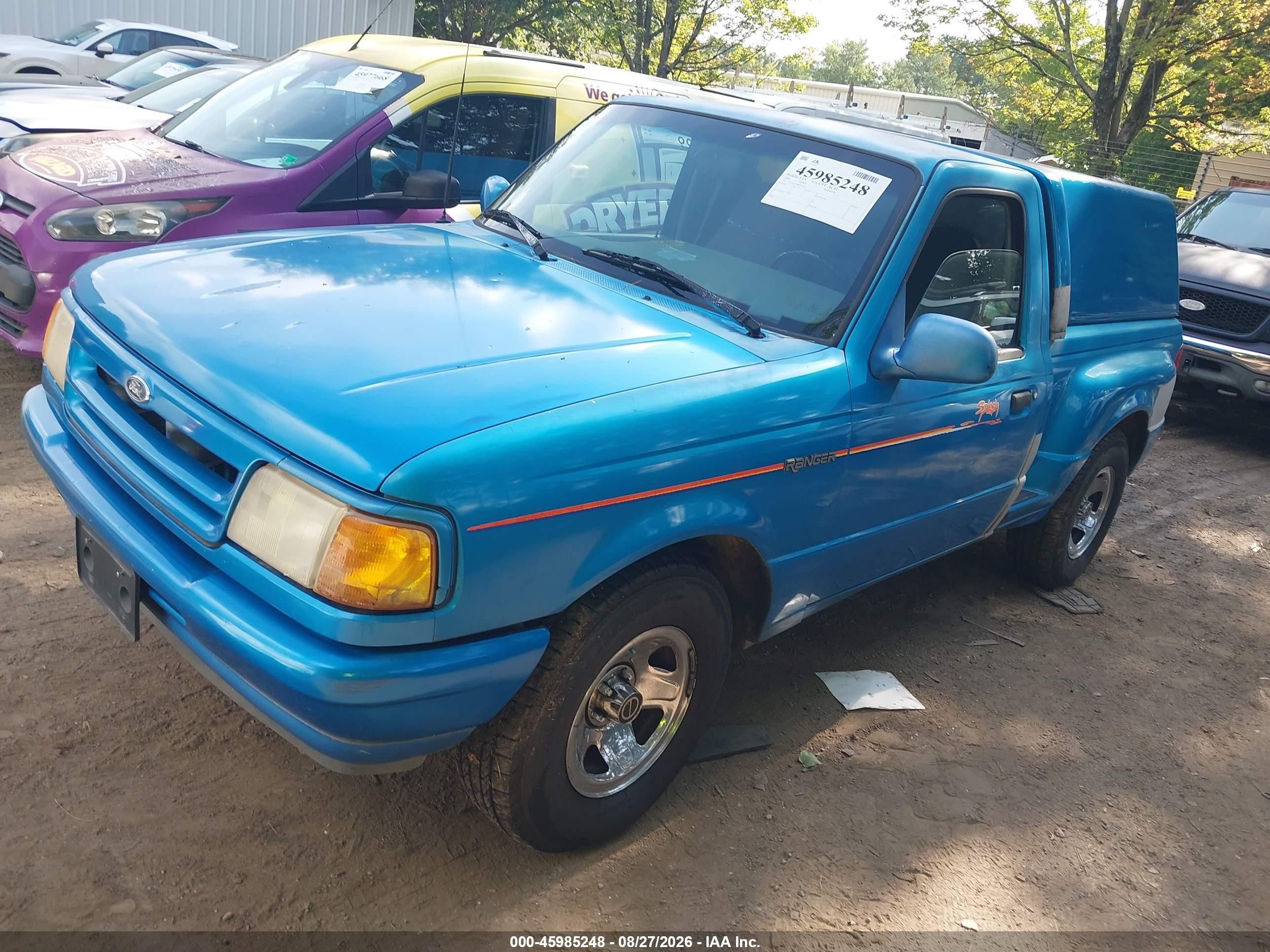 1994 Ford Ranger   Blue vin: 1FTCR10U8RPB53855