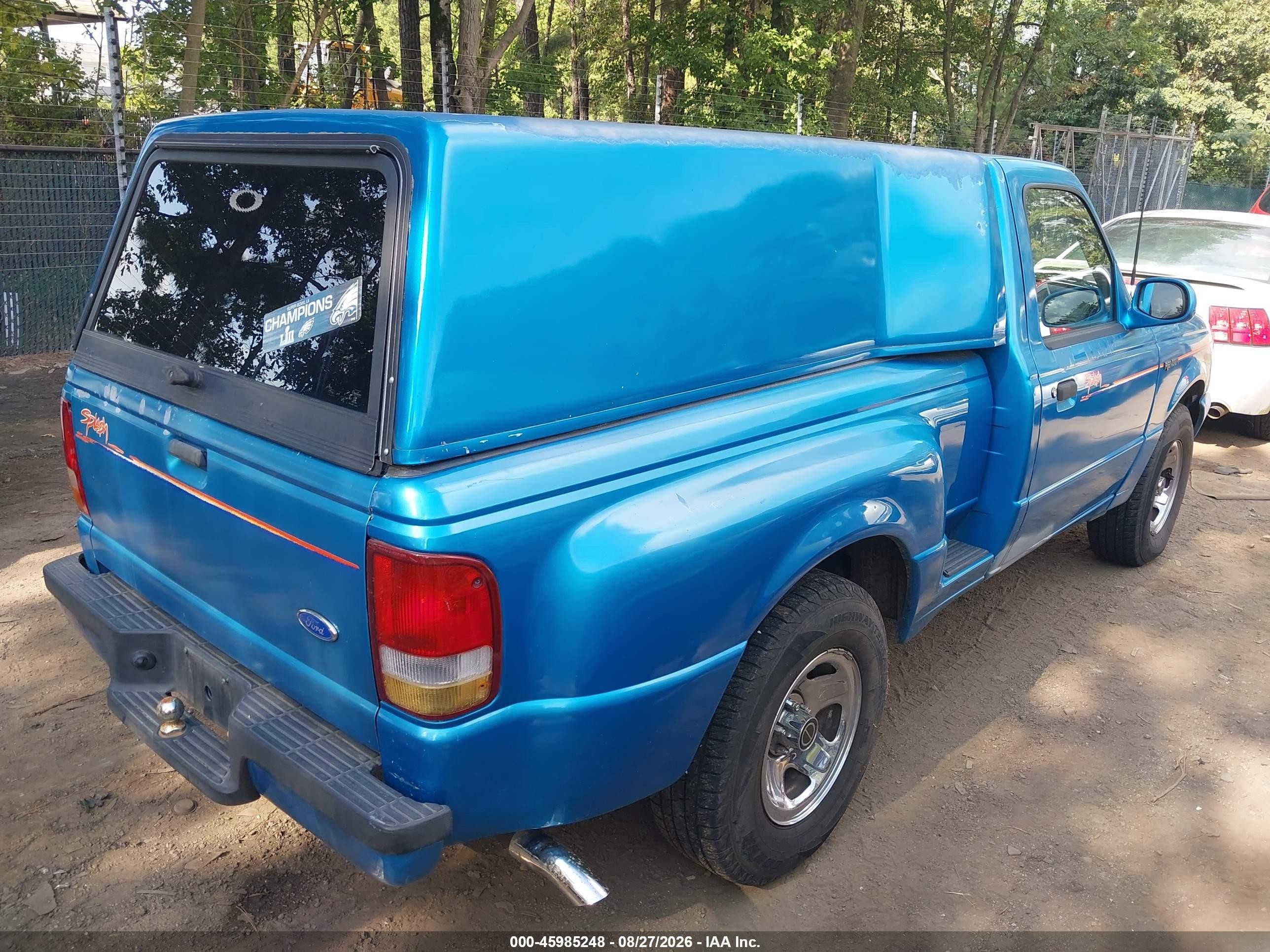 1994 Ford Ranger   Blue vin: 1FTCR10U8RPB53855