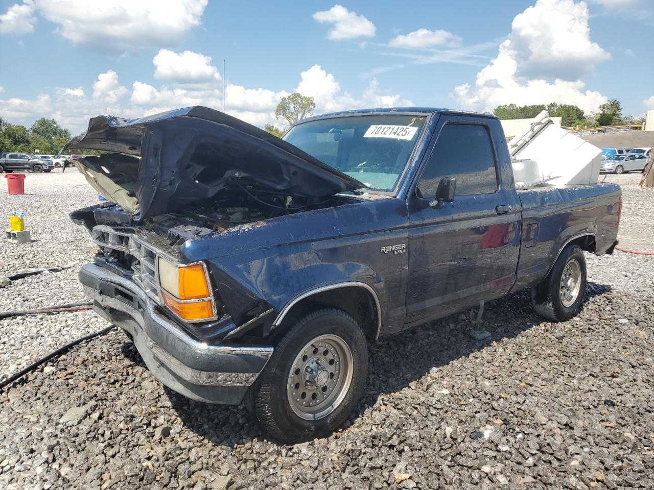 1991 Ford Ranger Синий vin: 1FTCR10U9MUE28093