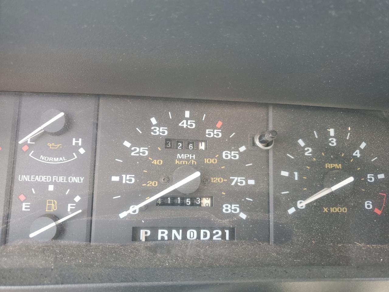 1991 Ford Ranger Синий vin: 1FTCR10U9MUE28093