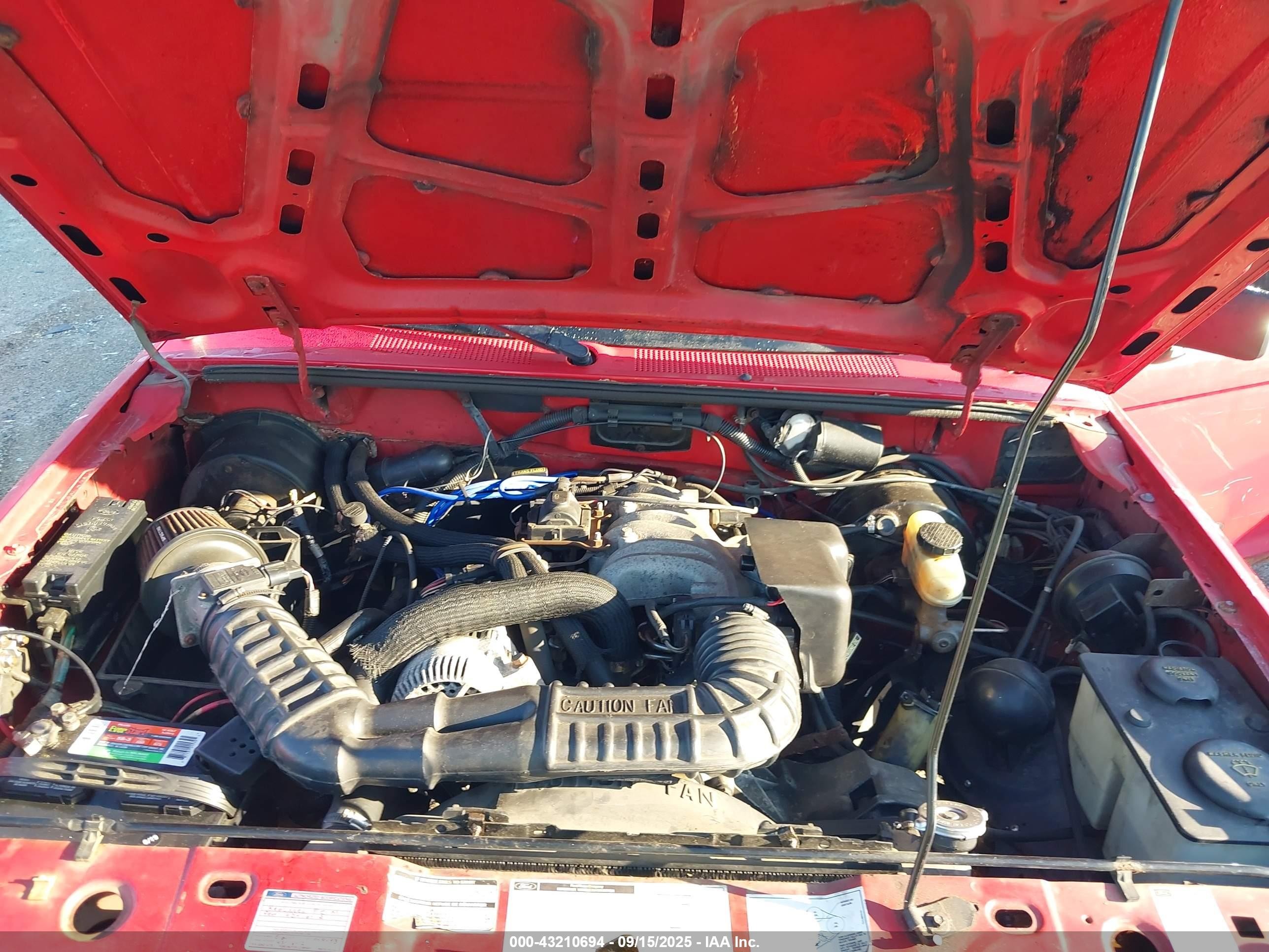 1992 Ford Ranger   Red vin: 1FTCR10U9NPA62717