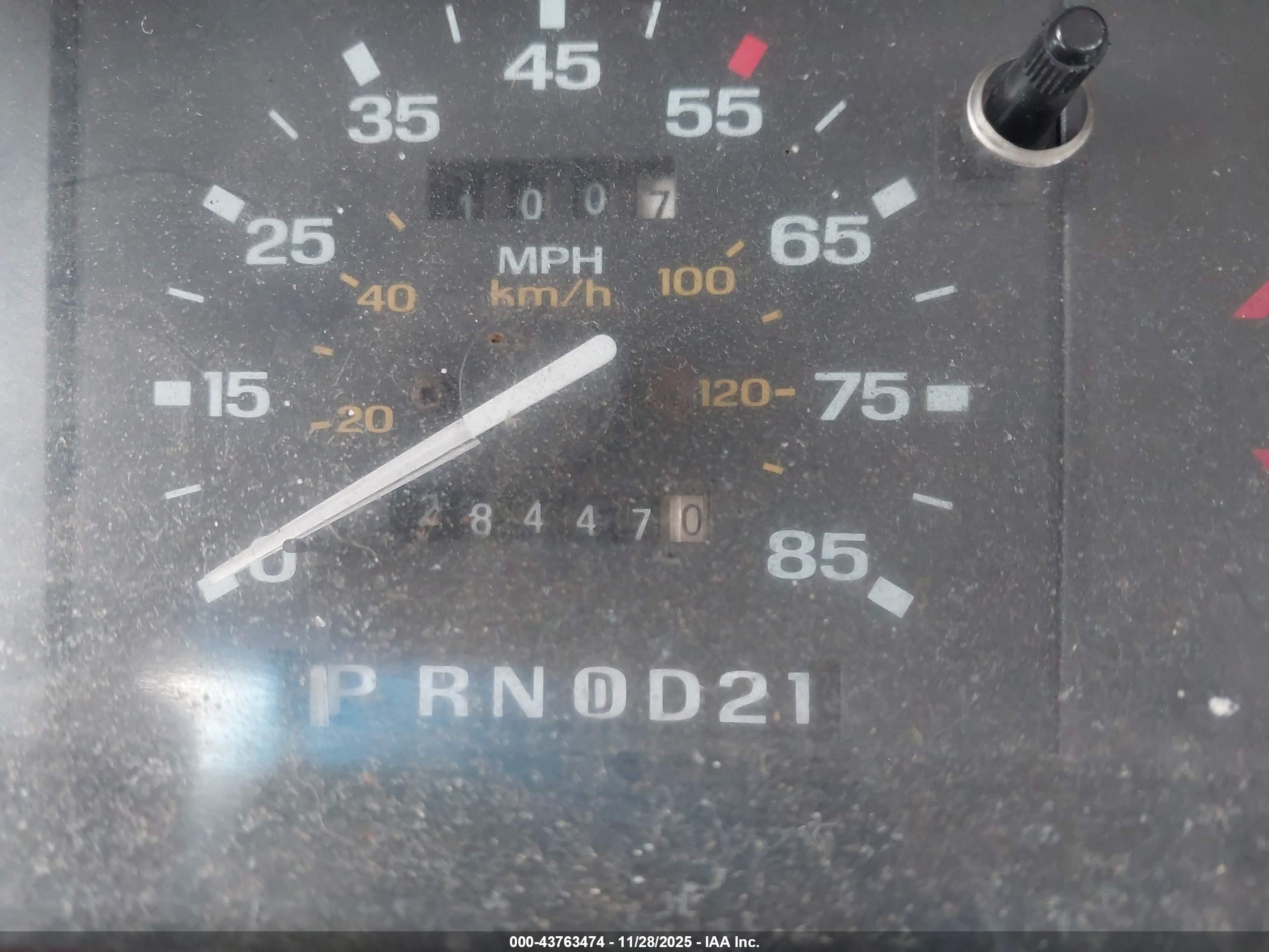 1992 Ford Ranger   Фиолетовый vin: 1FTCR10U9NUA73931