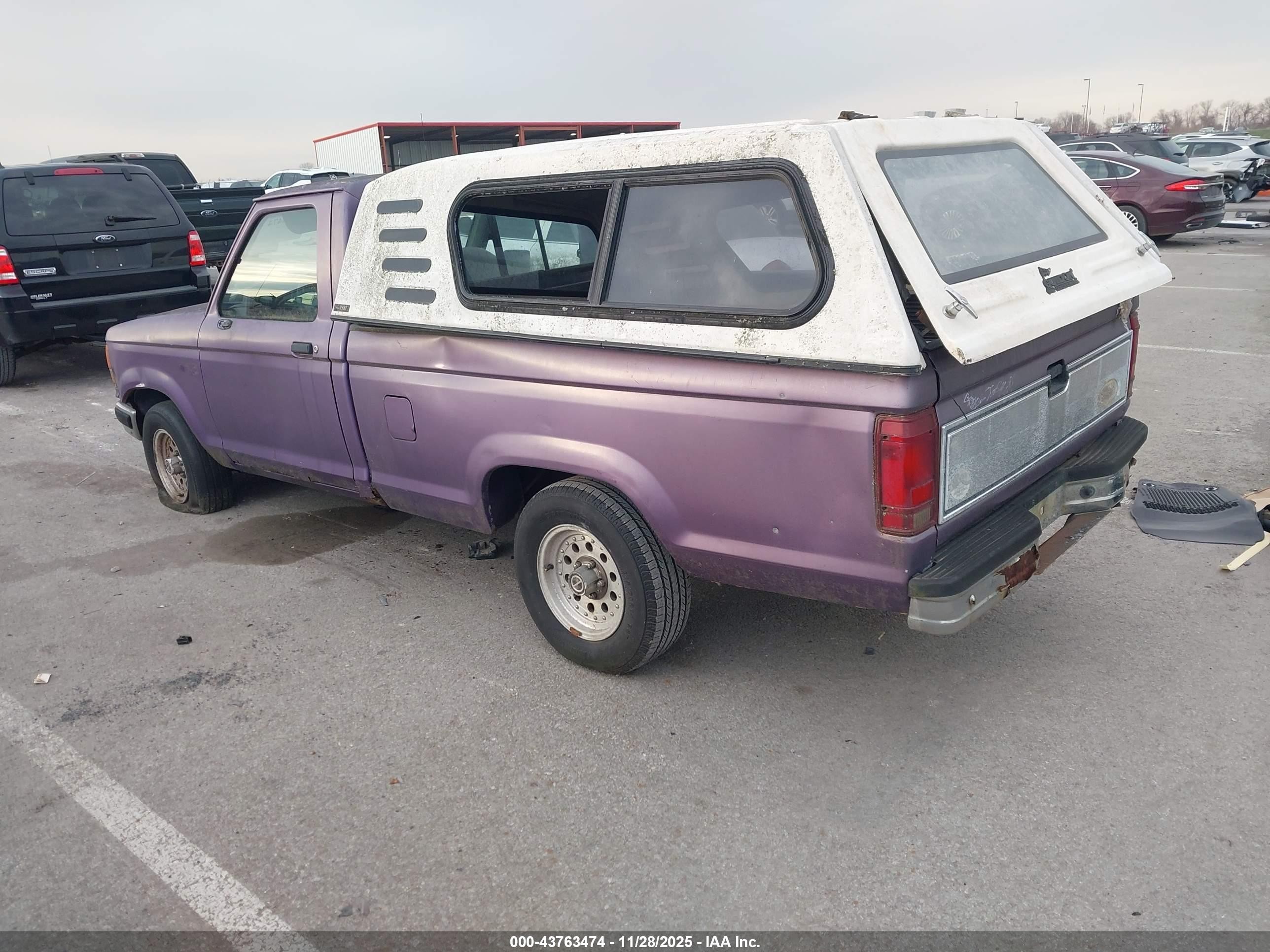 1992 Ford Ranger   Фиолетовый vin: 1FTCR10U9NUA73931