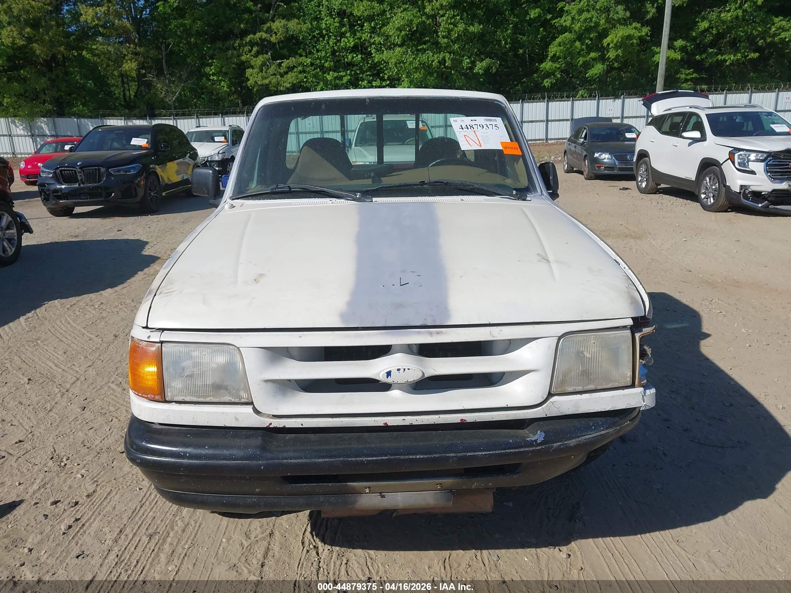 1995 Ford Ranger   Gray vin: 1FTCR10U9SUB53984