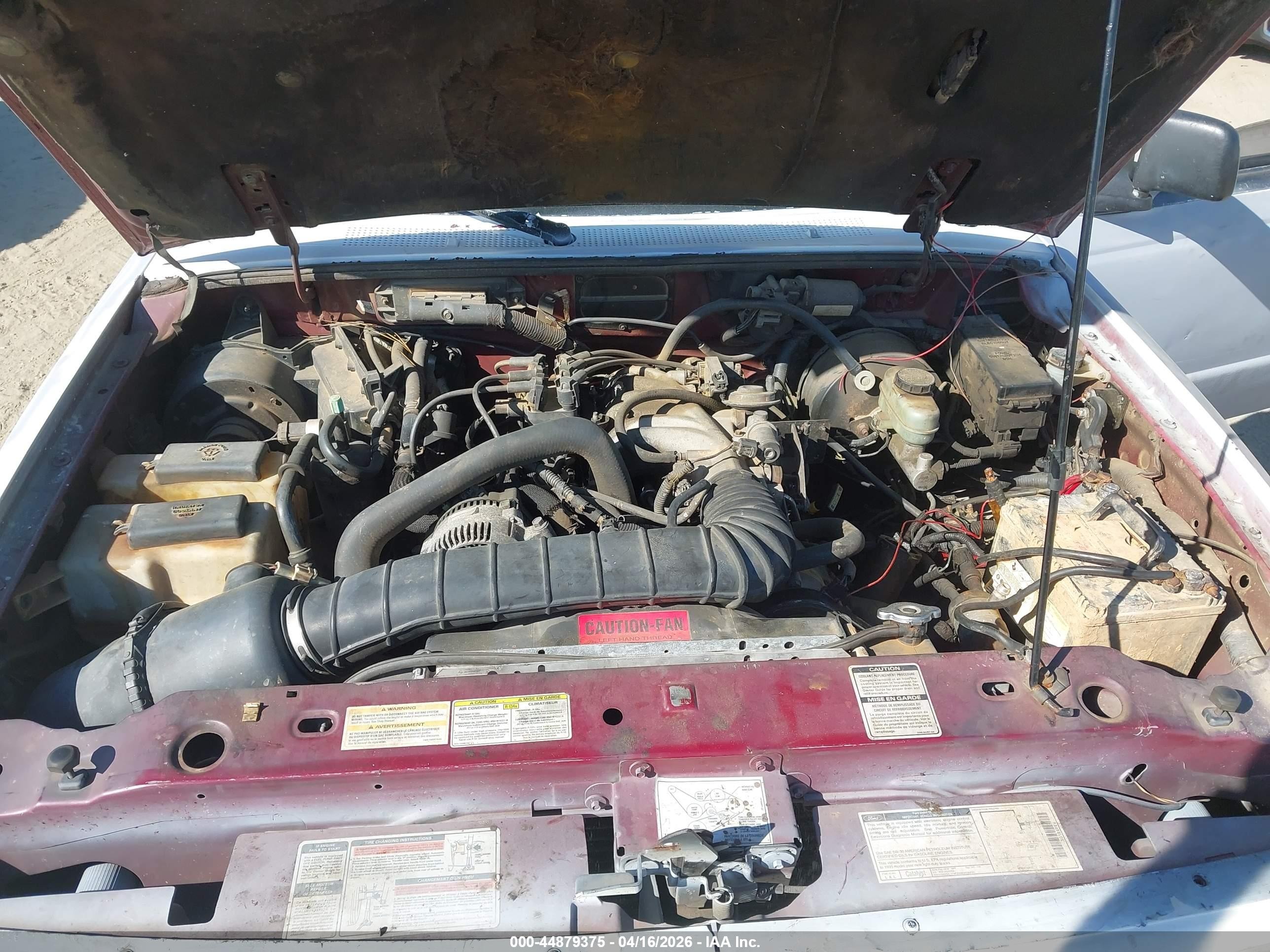 1995 Ford Ranger   Gray vin: 1FTCR10U9SUB53984