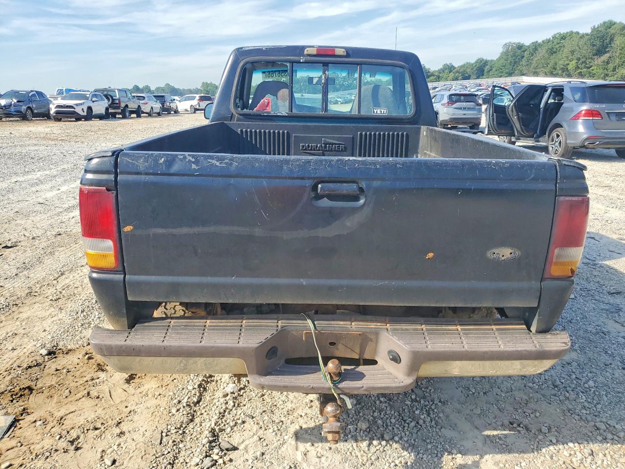 1996 Ford Ranger Black vin: 1FTCR10U9TUA12947