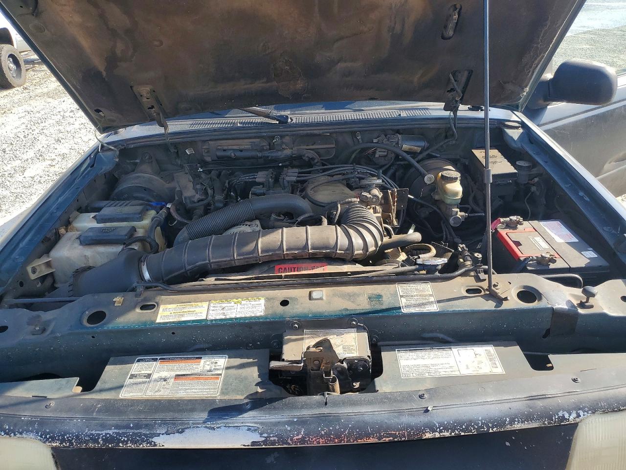 1996 Ford Ranger Black vin: 1FTCR10U9TUA12947