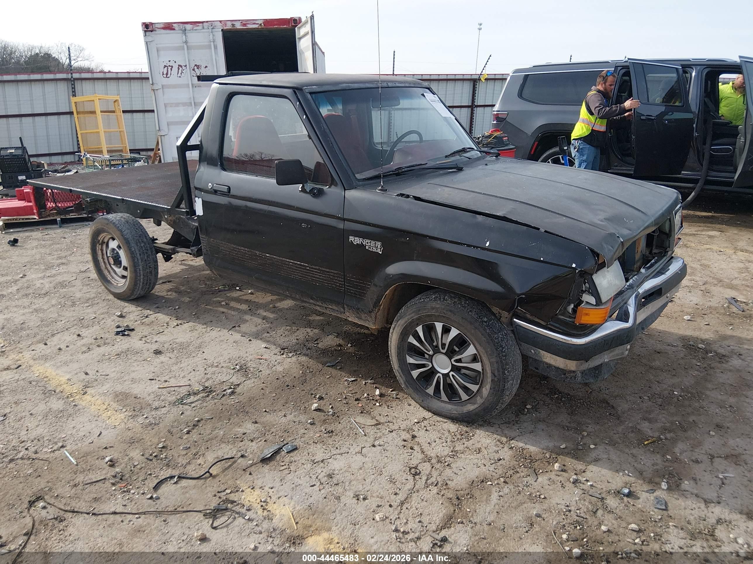 1991 Ford Ranger   Black vin: 1FTCR10UXMPA29207