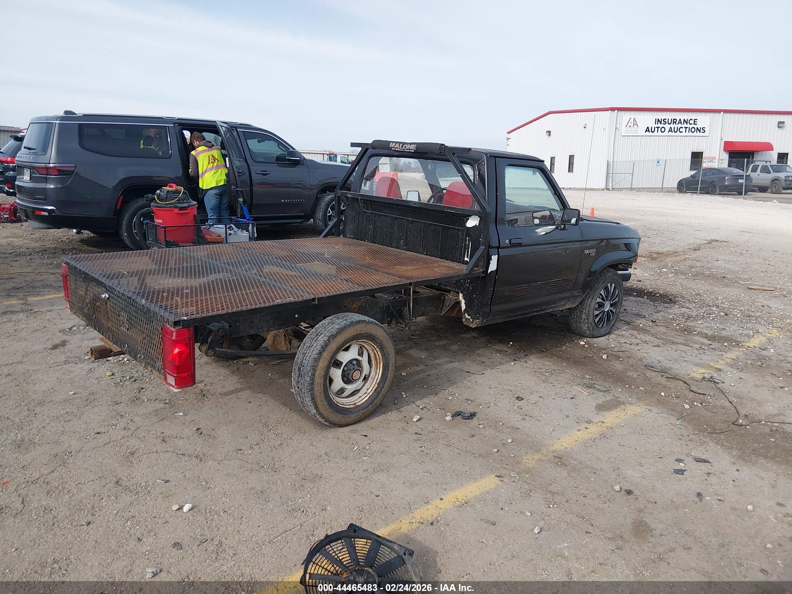 1991 Ford Ranger   Black vin: 1FTCR10UXMPA29207